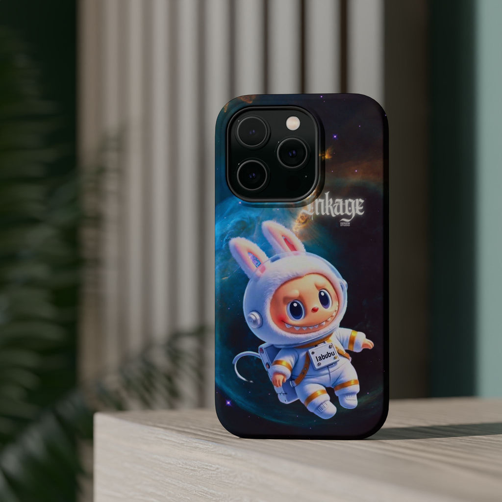 Labubu Astronaut Magnetic Phone Cases (Animation)