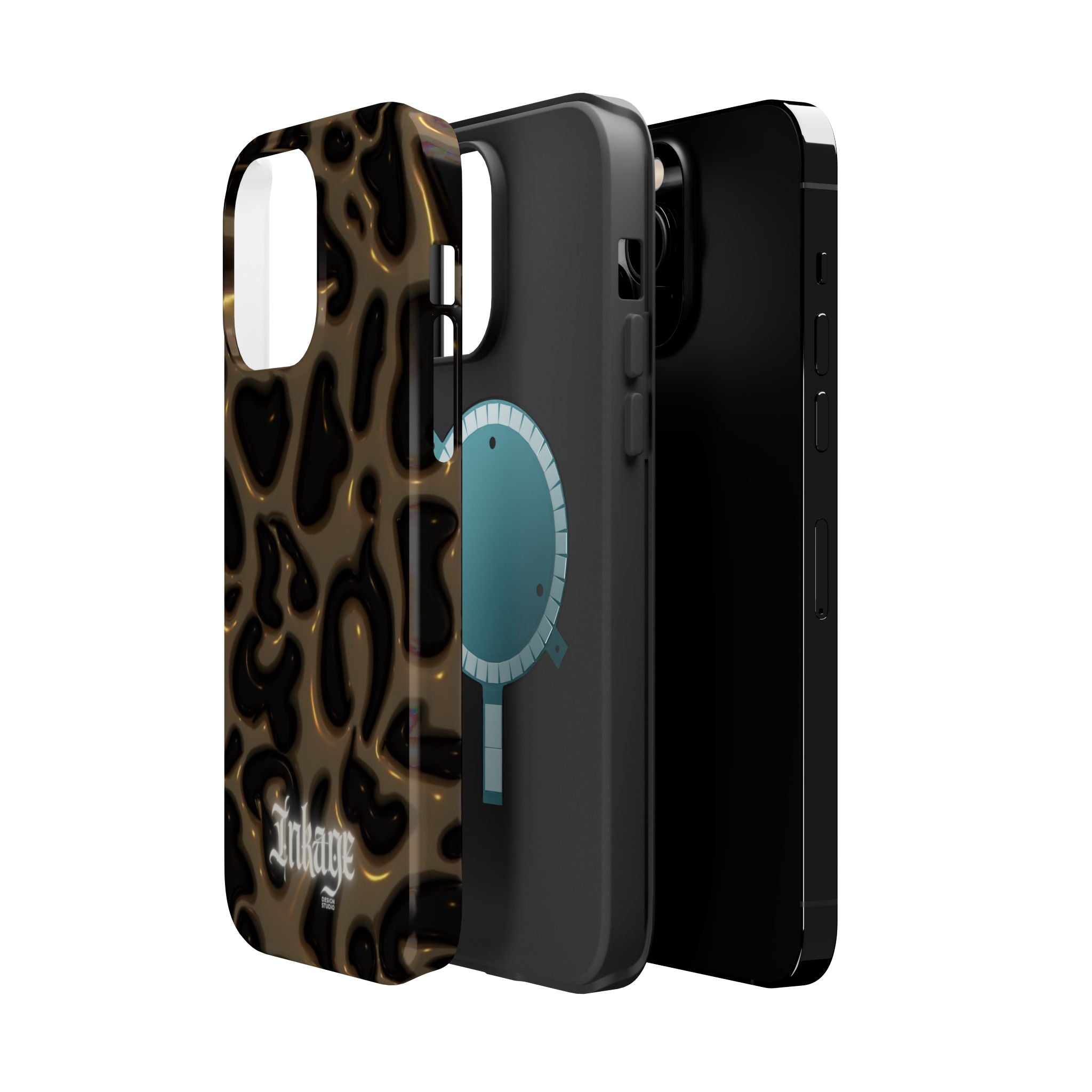 Leopard Print Magnetic Phone Cases (Minimal)