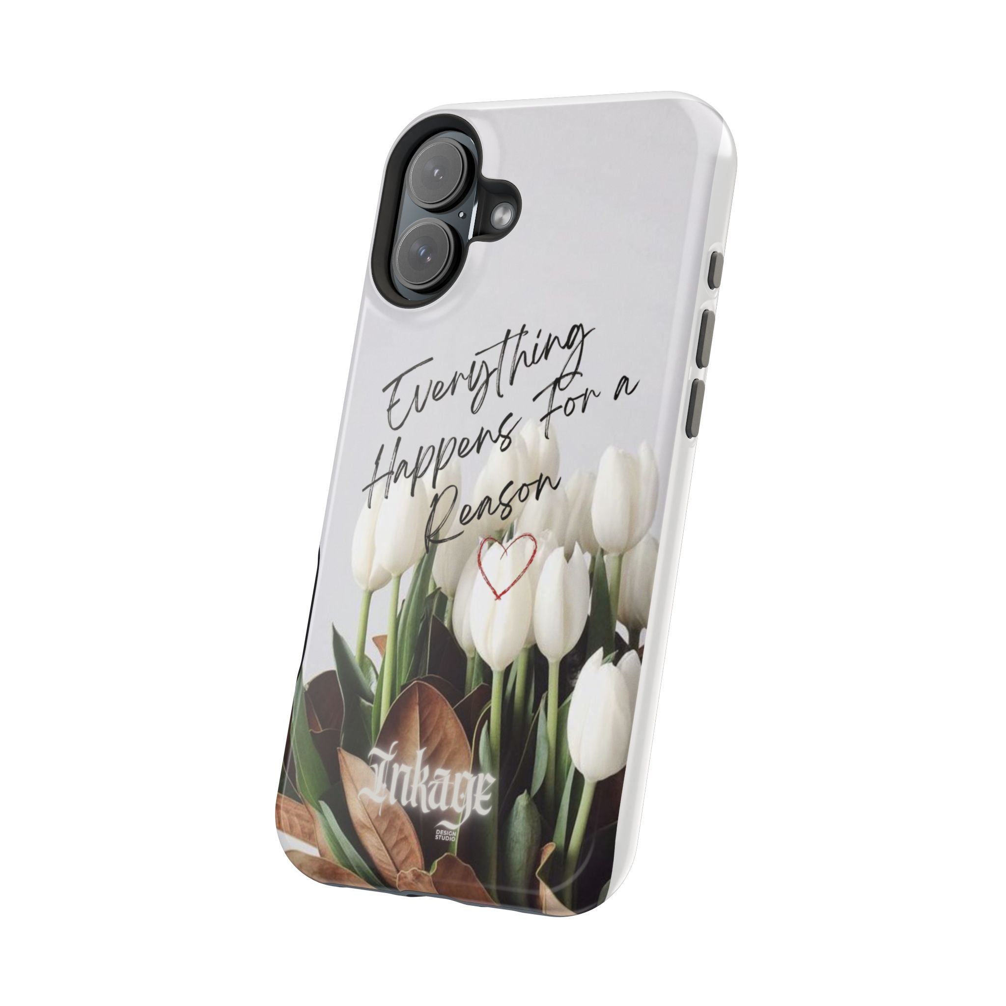 "Everything Happens for a Reason" Magnetic Phone Cases (Quote)