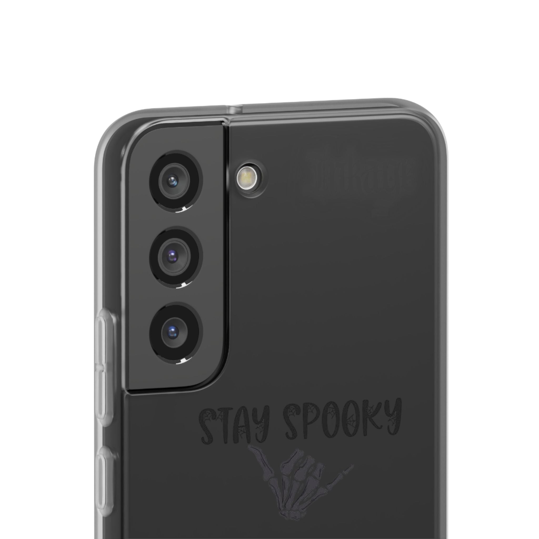 Stay Spooky Clear Phone Cases (Season)