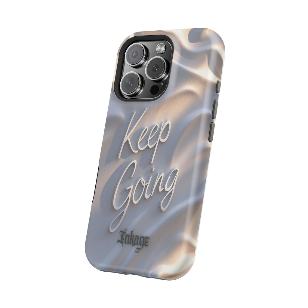 "Keep Going" Magnetic Phone Cases (Quote)