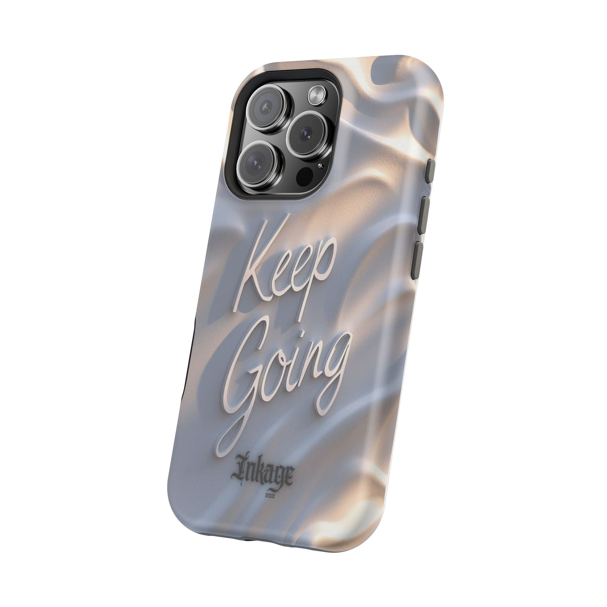 "Keep Going" Magnetic Phone Cases (Quote)