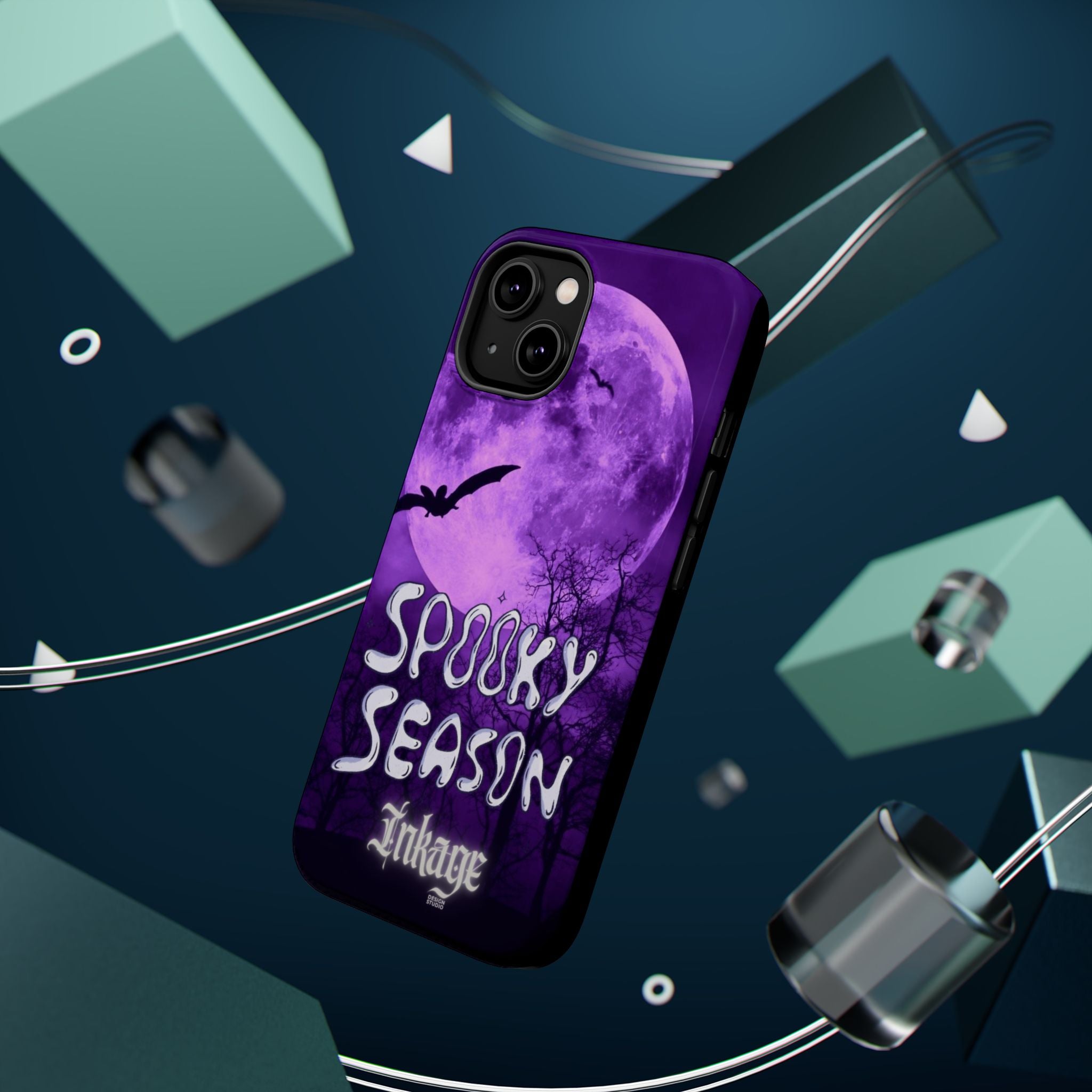 Purple Spooky Season Magnetic Phone Cases (Season)