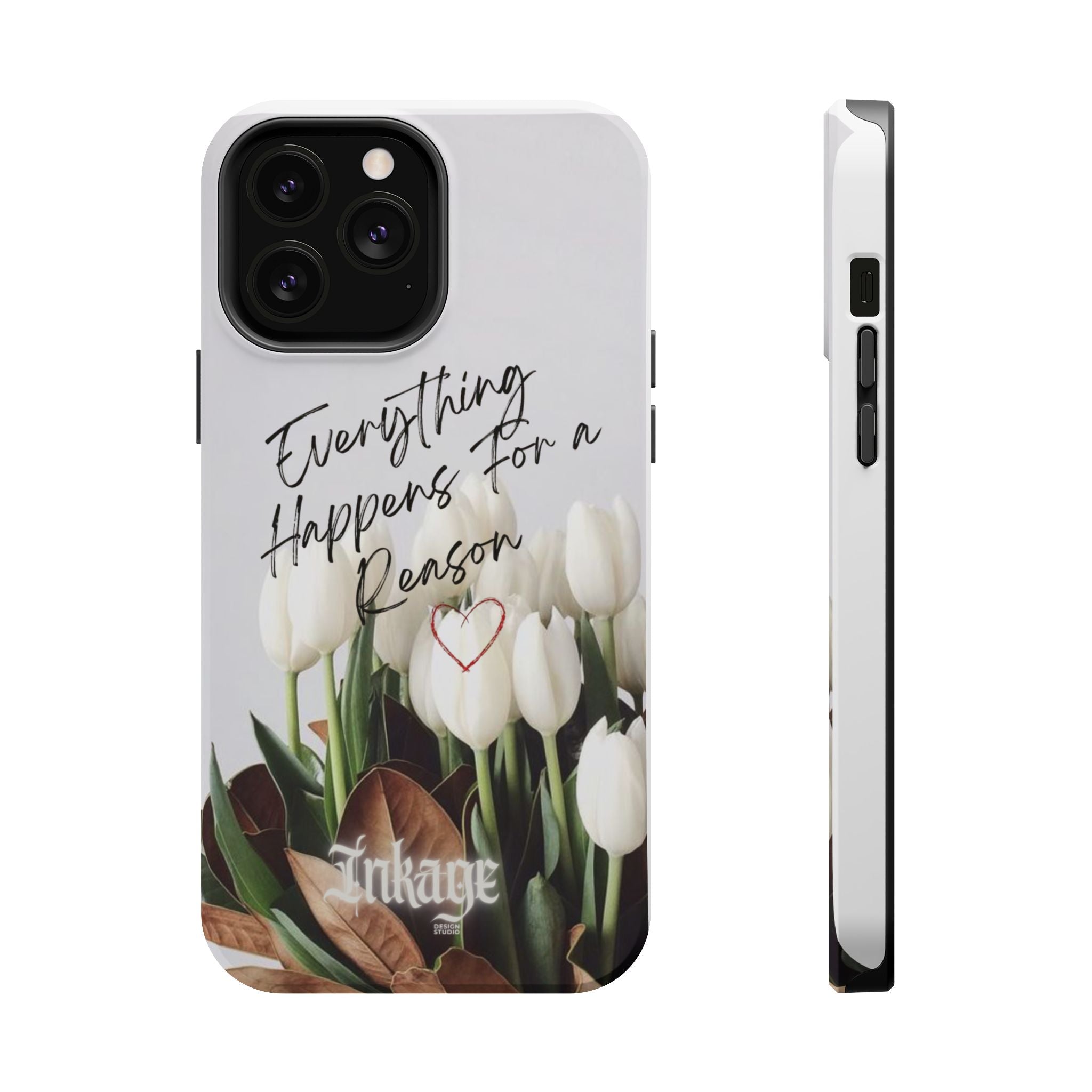 "Everything Happens for a Reason" Magnetic Phone Cases (Quote)