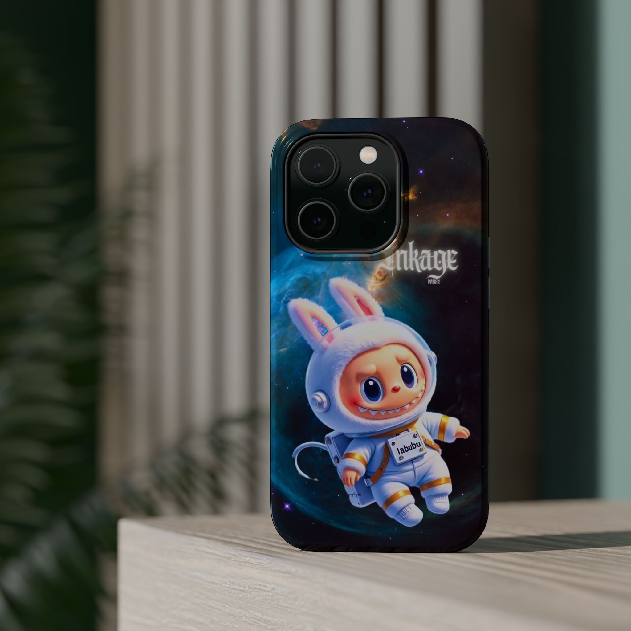 Labubu Astronaut Magnetic Phone Cases (Animation)