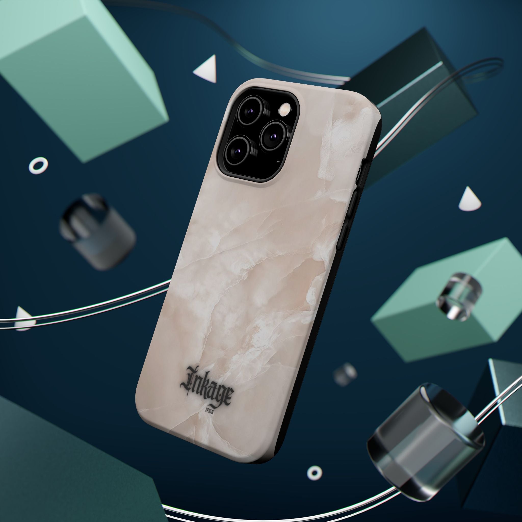 Blush Marble Magnetic Phone Cases (Minimal)