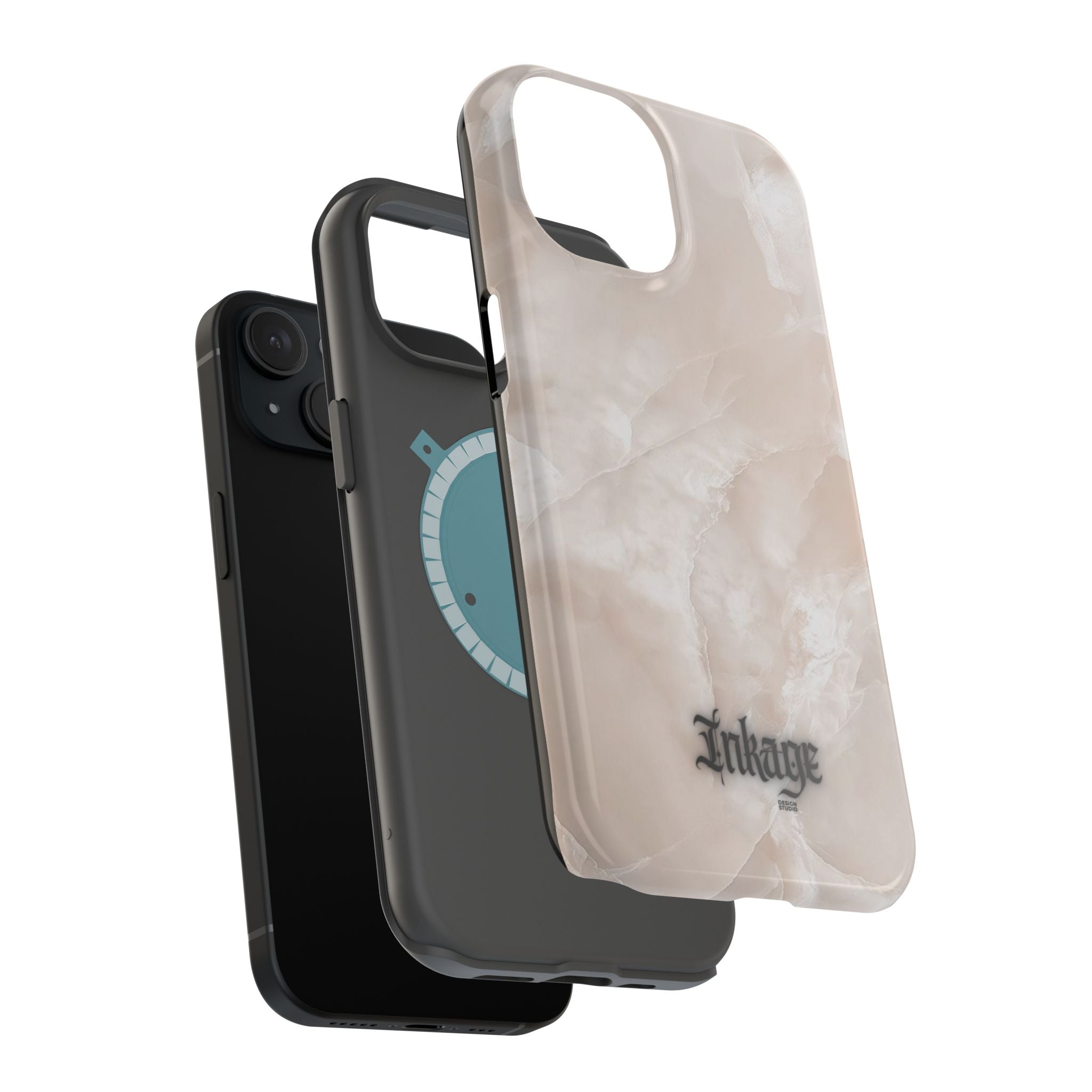 Blush Marble Magnetic Phone Cases (Minimal)