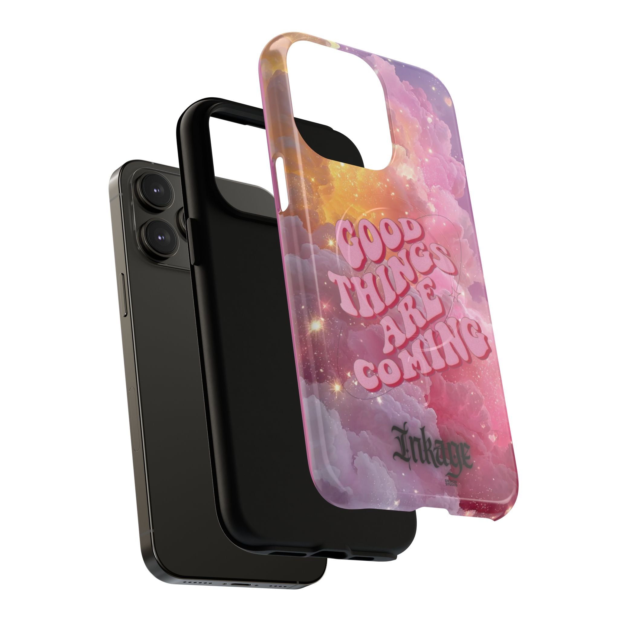 "Good Things Are Coming" with Tough Magnetic Phone Cases (Quote)