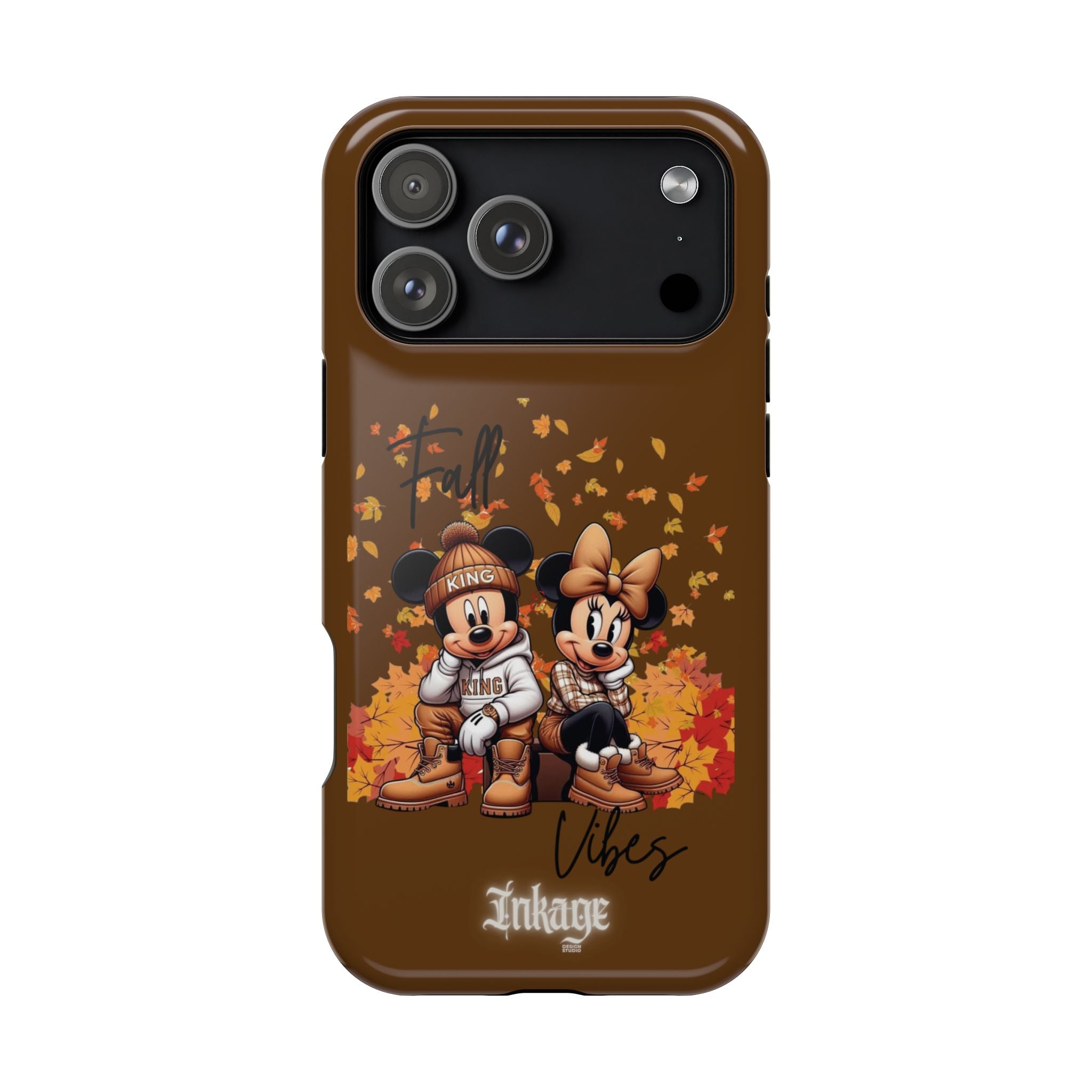 Mickey & Minnie Fall Vibes Magnetic iPhone Cases (Animation)