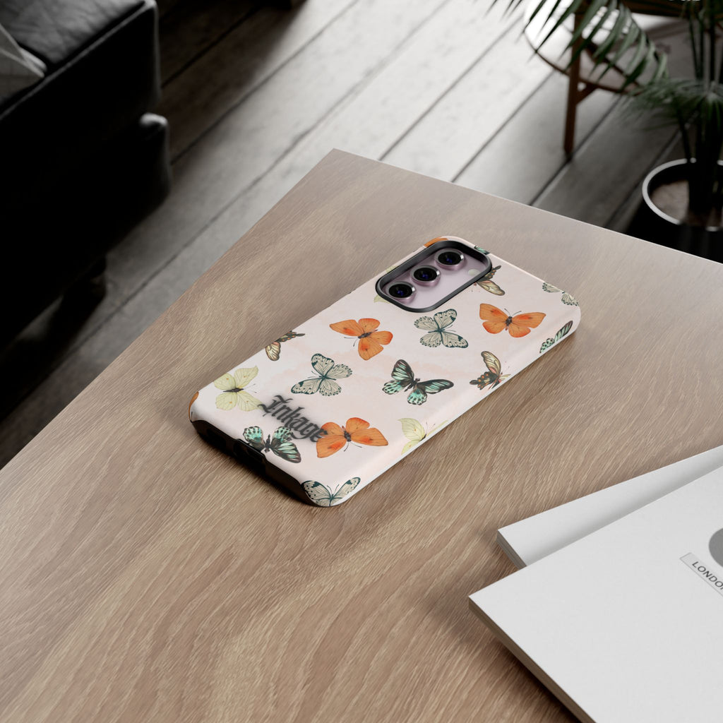 Color Butterfly Tough Phone Case (Minimal)