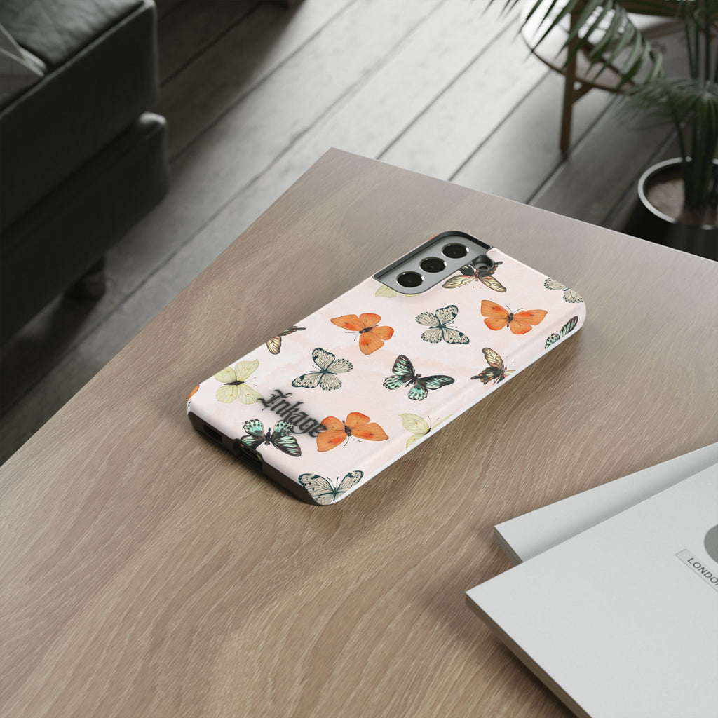 Color Butterfly Tough Phone Case (Minimal)