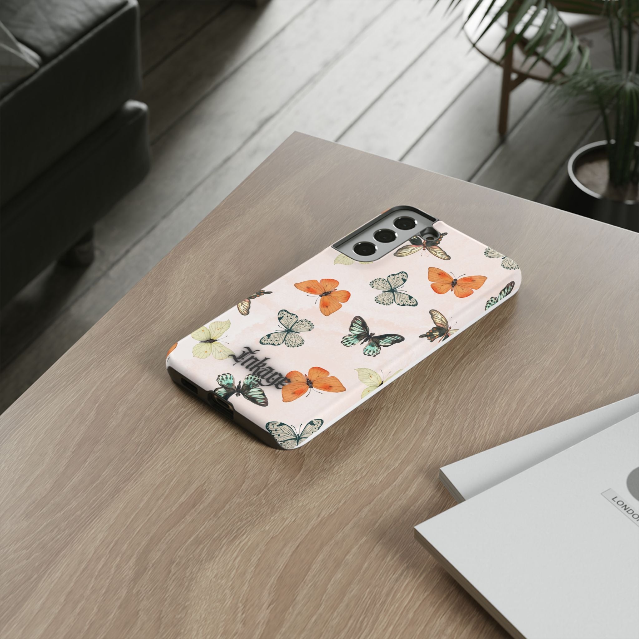 Color Butterfly Tough Phone Case (Minimal)