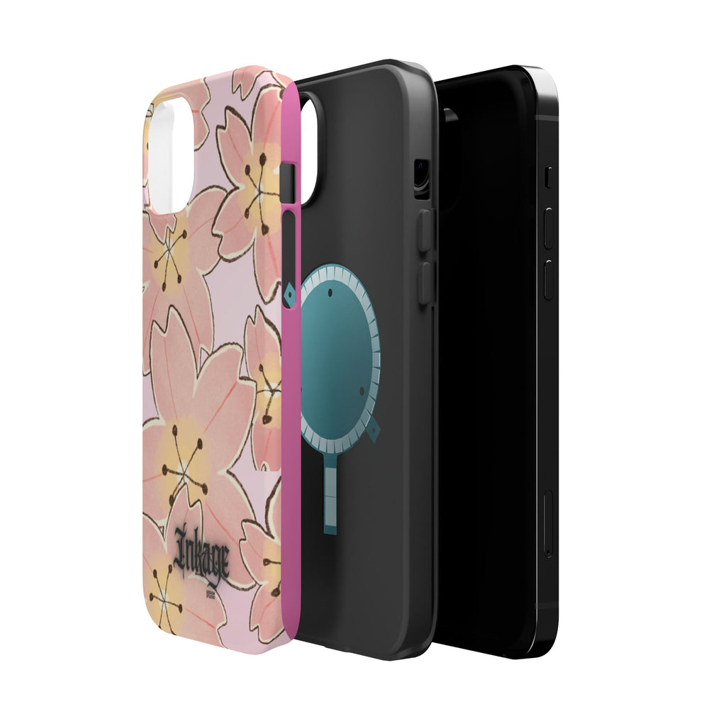 Charming Floral Magnetic Phone Cases (Minimal)