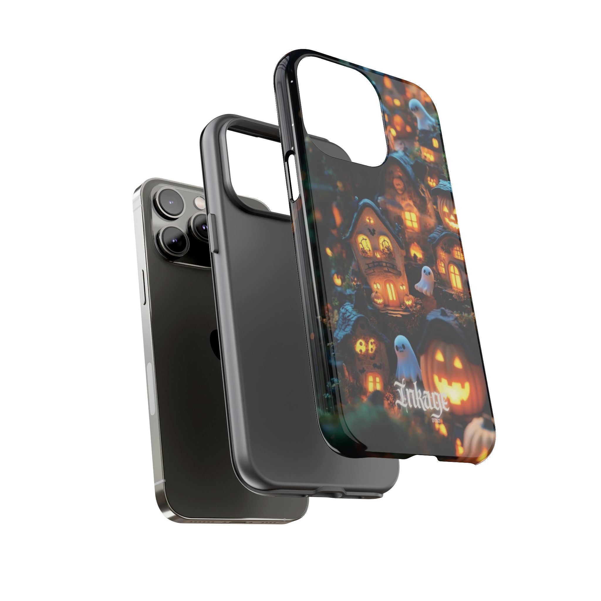Spooky Pumpkin Village Tough Phone Cases (Season)