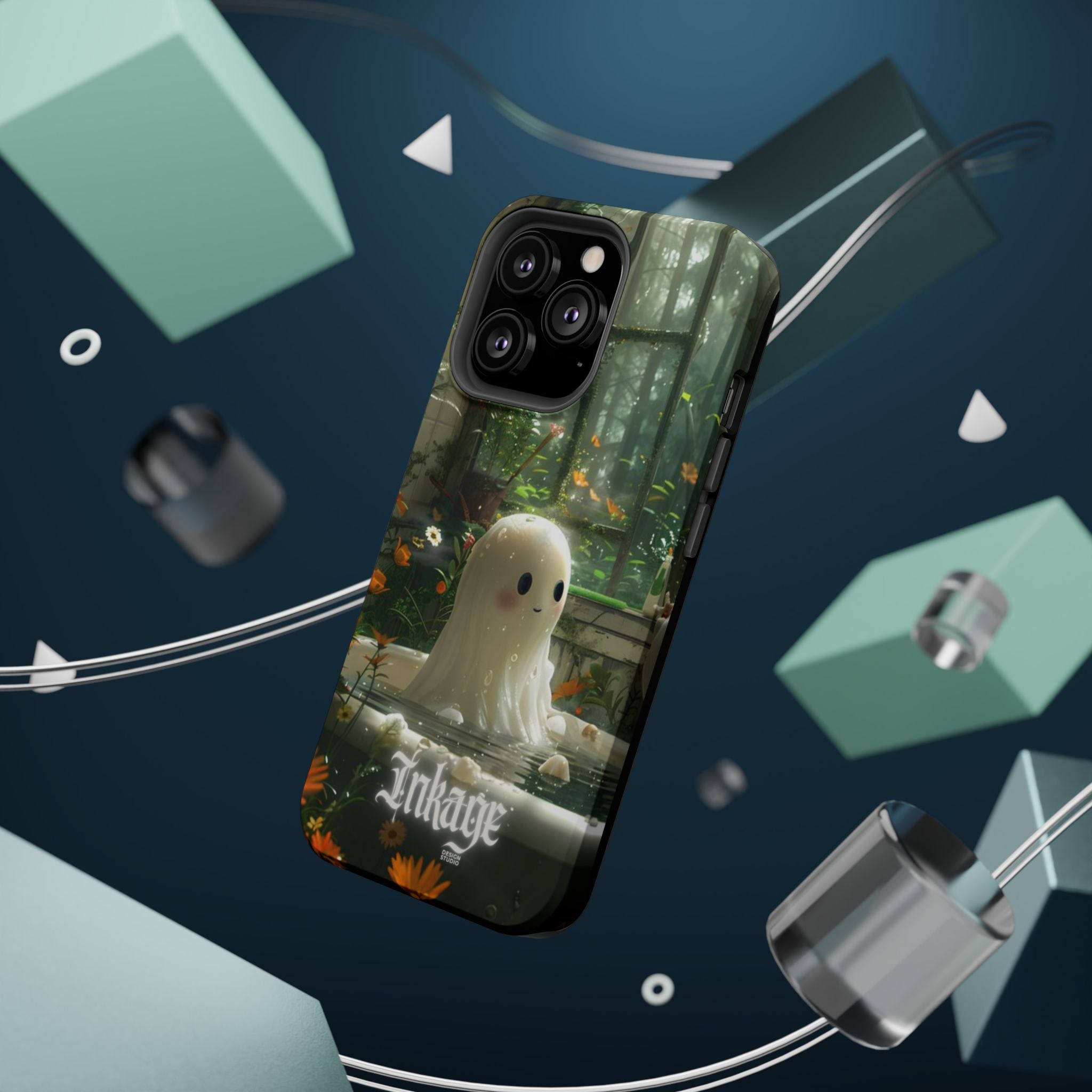 Whimsical Ghost Magnetic Phone Cases (Season)