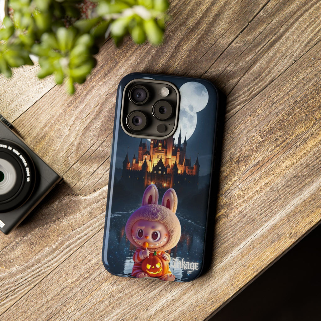 Labubu Halloween On Disney Boat Tough Phone Cases (Season, Animation)