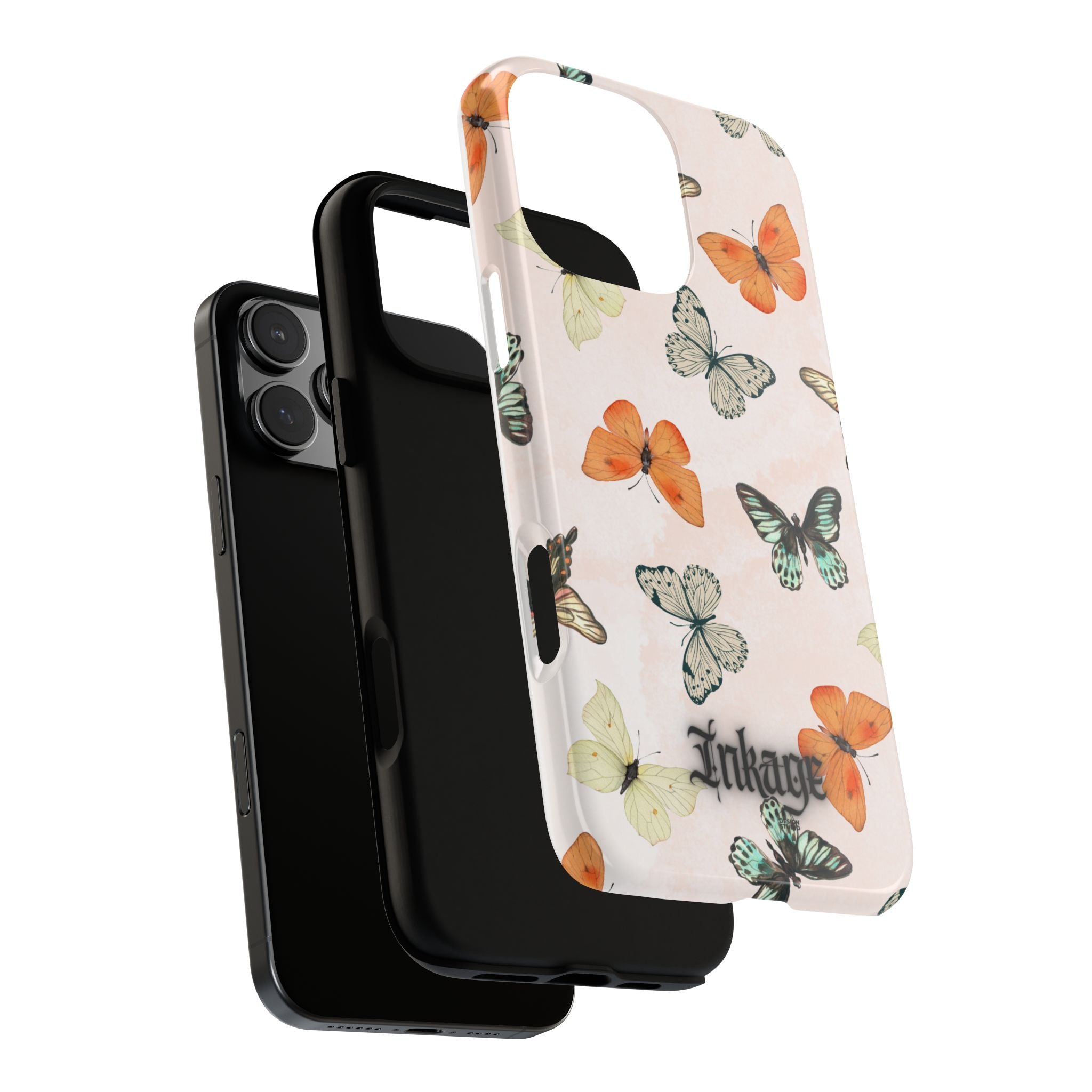 Color Butterfly Tough Phone Case (Minimal)