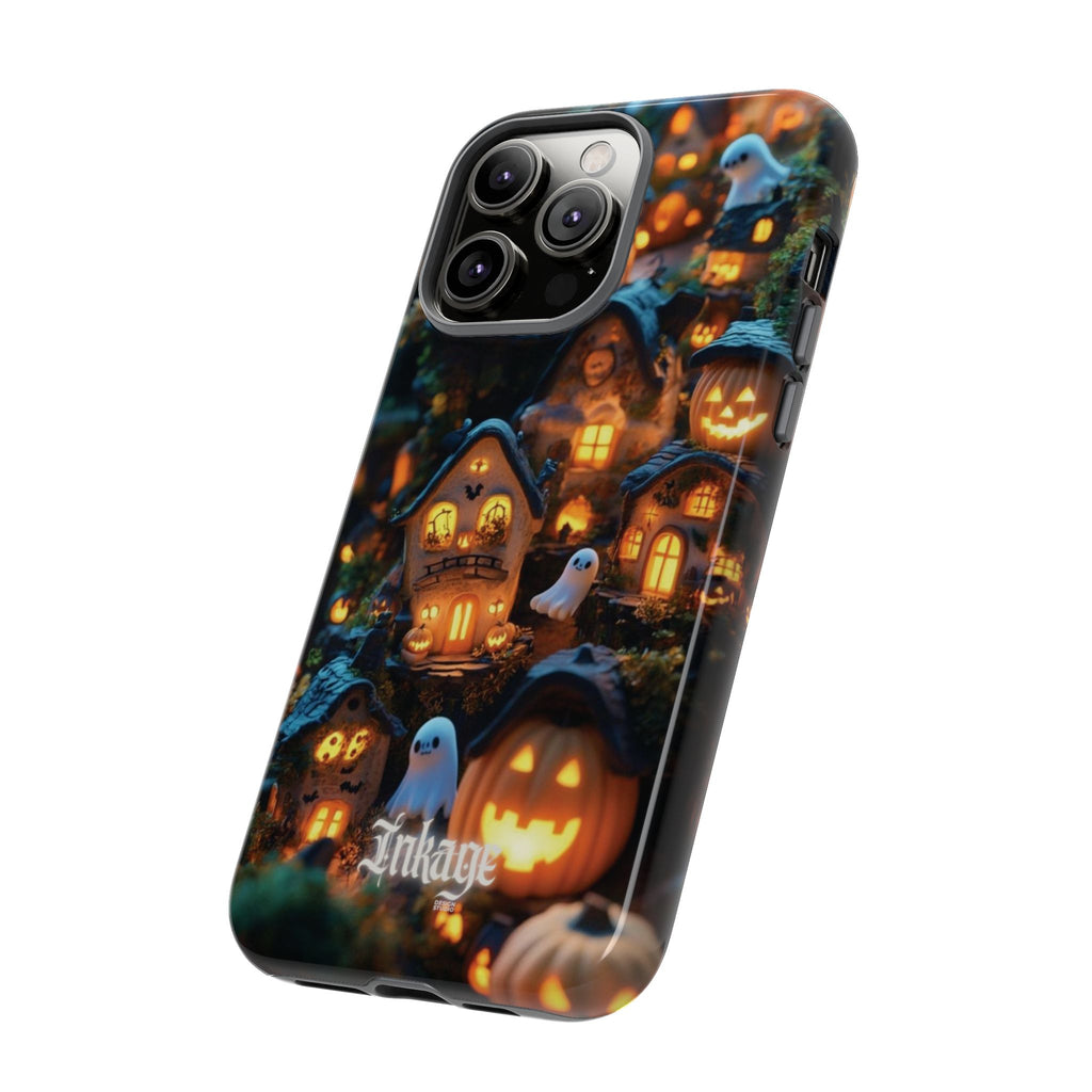 Spooky Pumpkin Village Tough Phone Cases (Season)