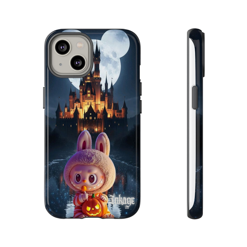 Labubu Halloween On Disney Boat Tough Phone Cases (Season, Animation)