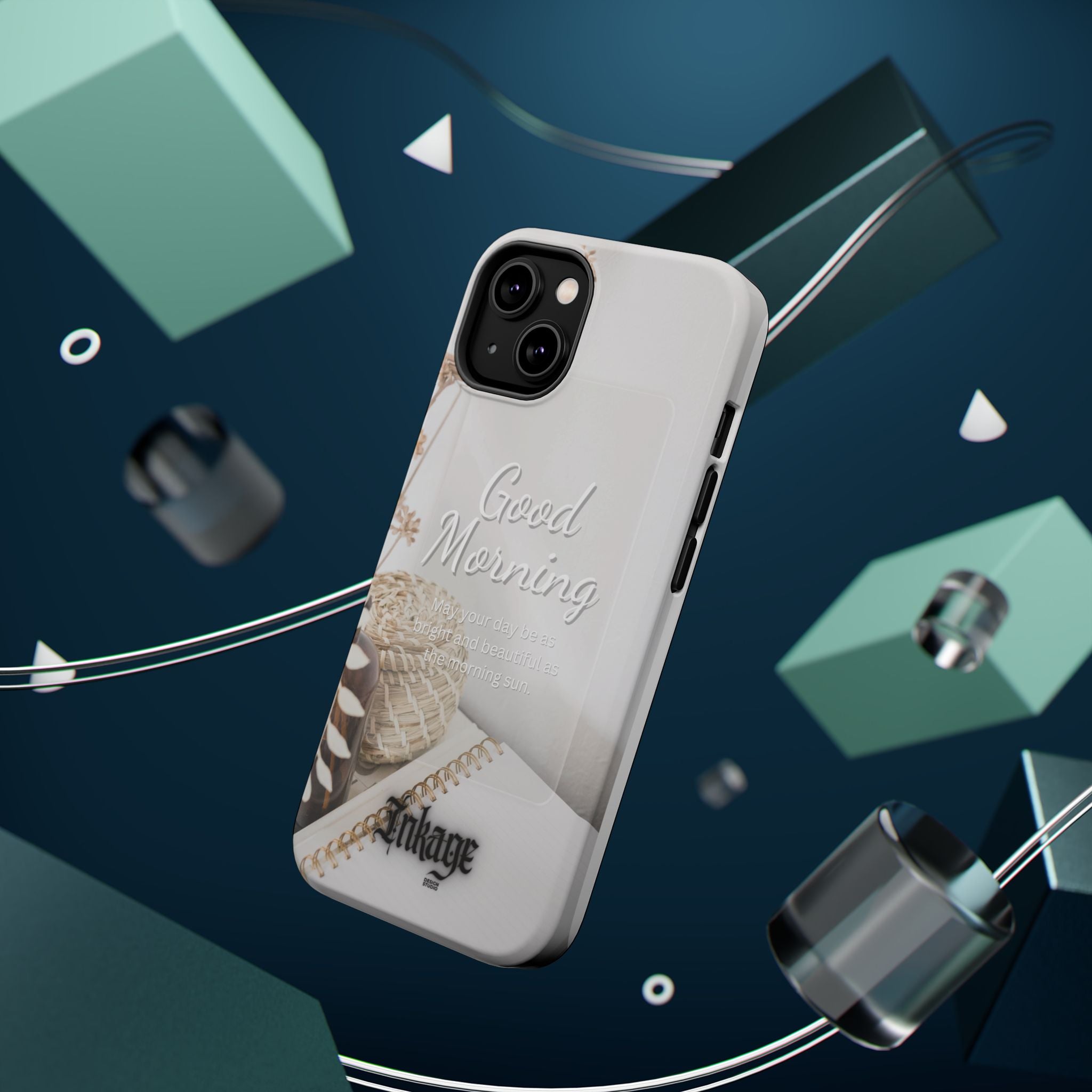 "Good Morning" Magnetic Phone Cases (Quote)