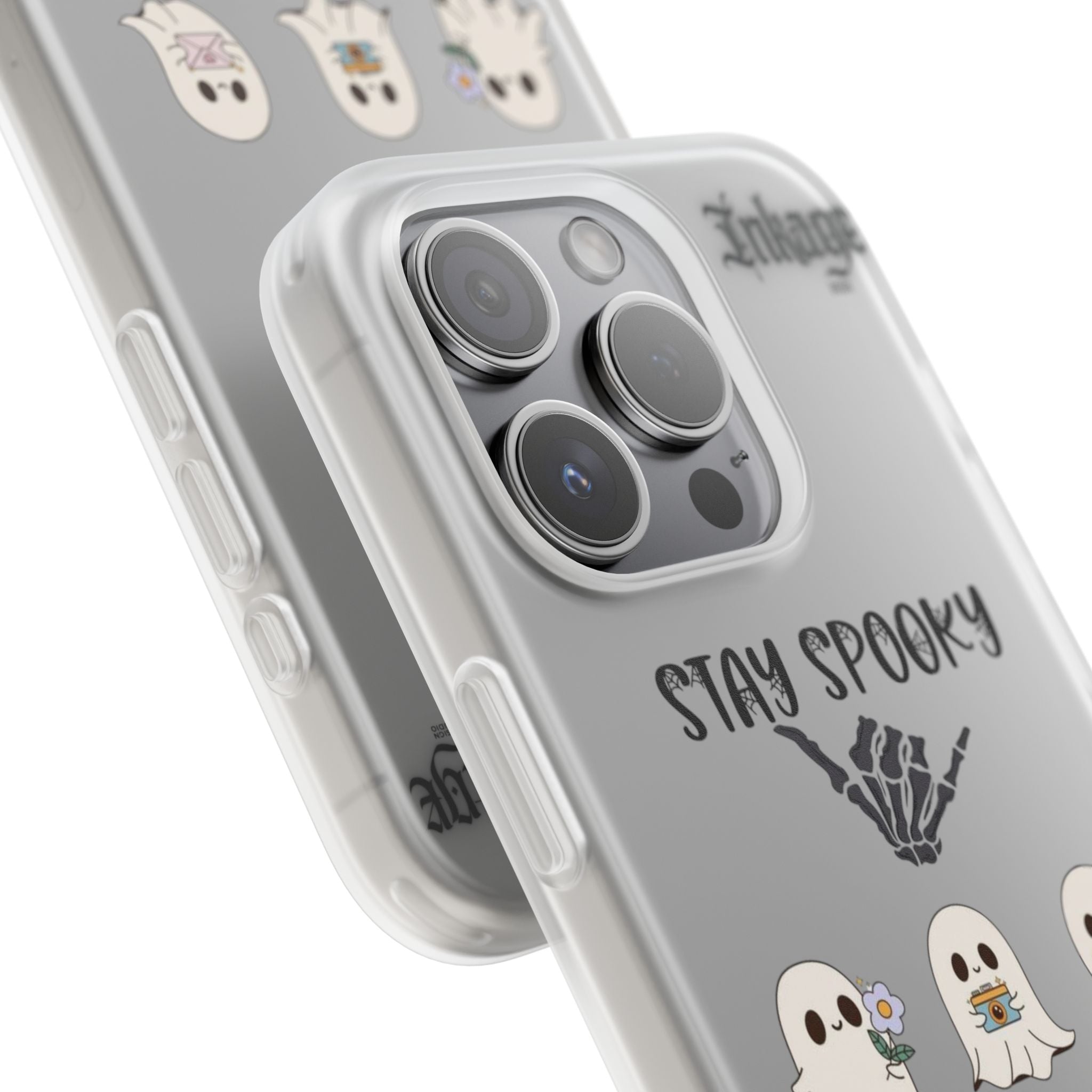 Stay Spooky Clear Phone Cases (Season)