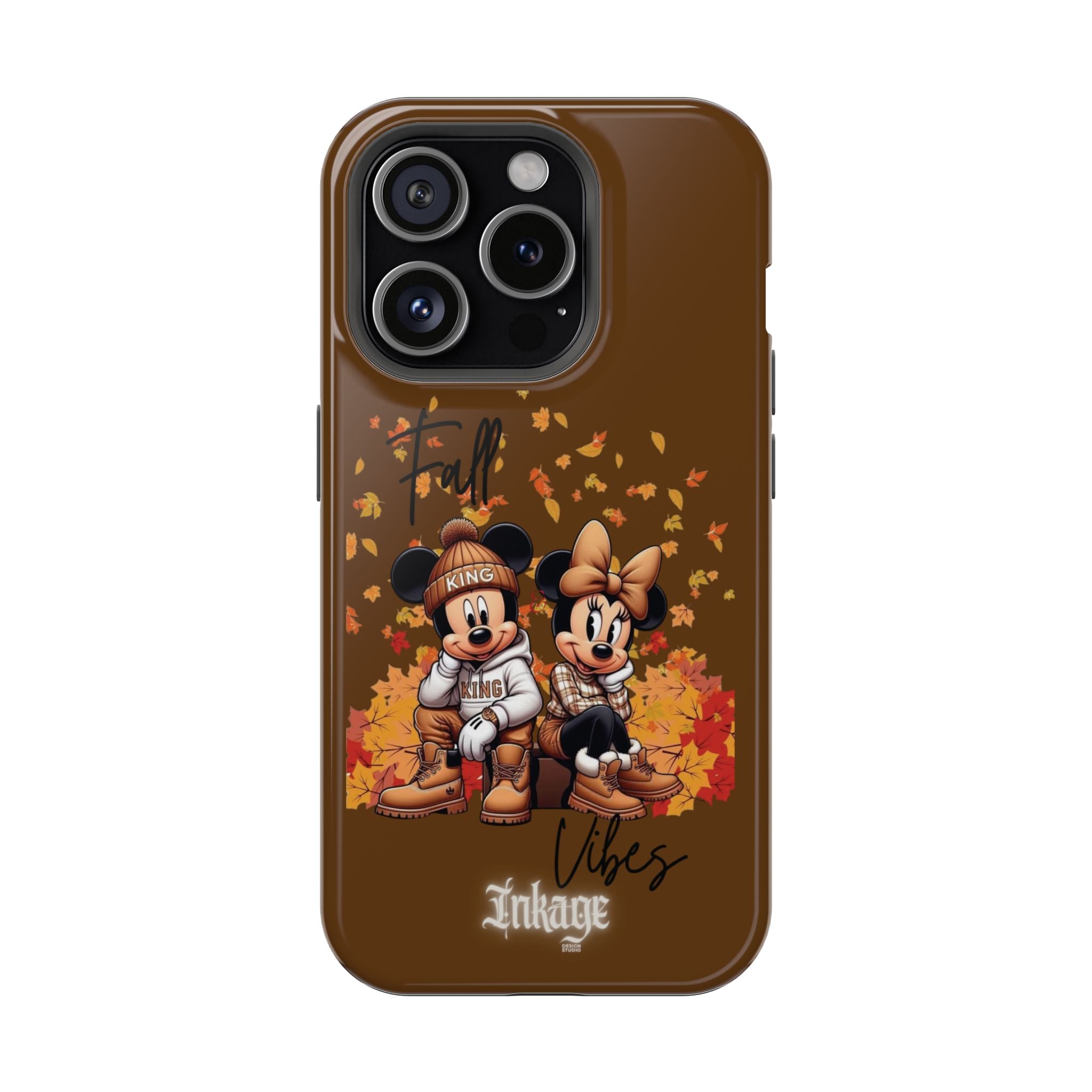 Mickey & Minnie Fall Vibes Magnetic iPhone Cases (Animation)