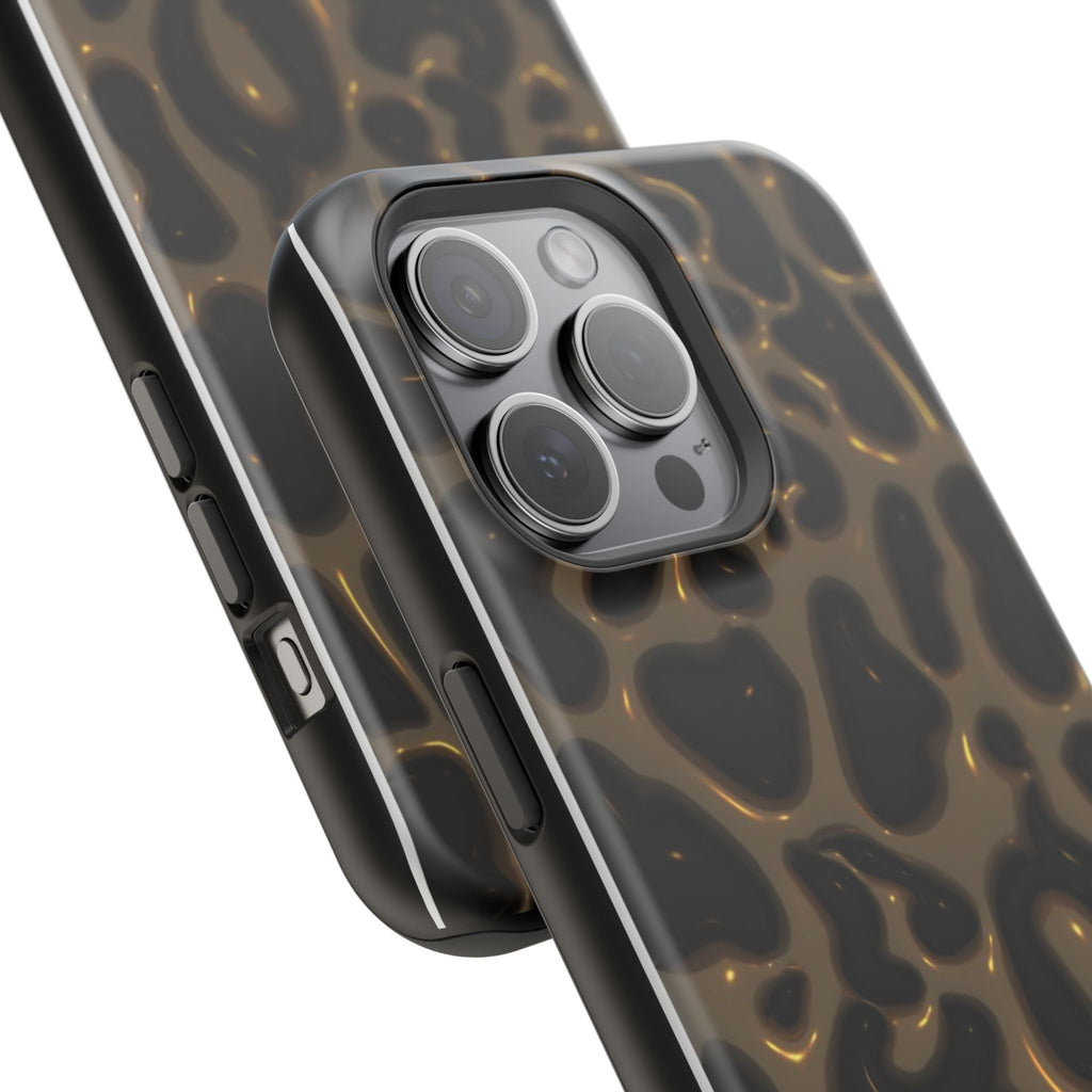 Leopard Print Magnetic Phone Cases (Minimal)