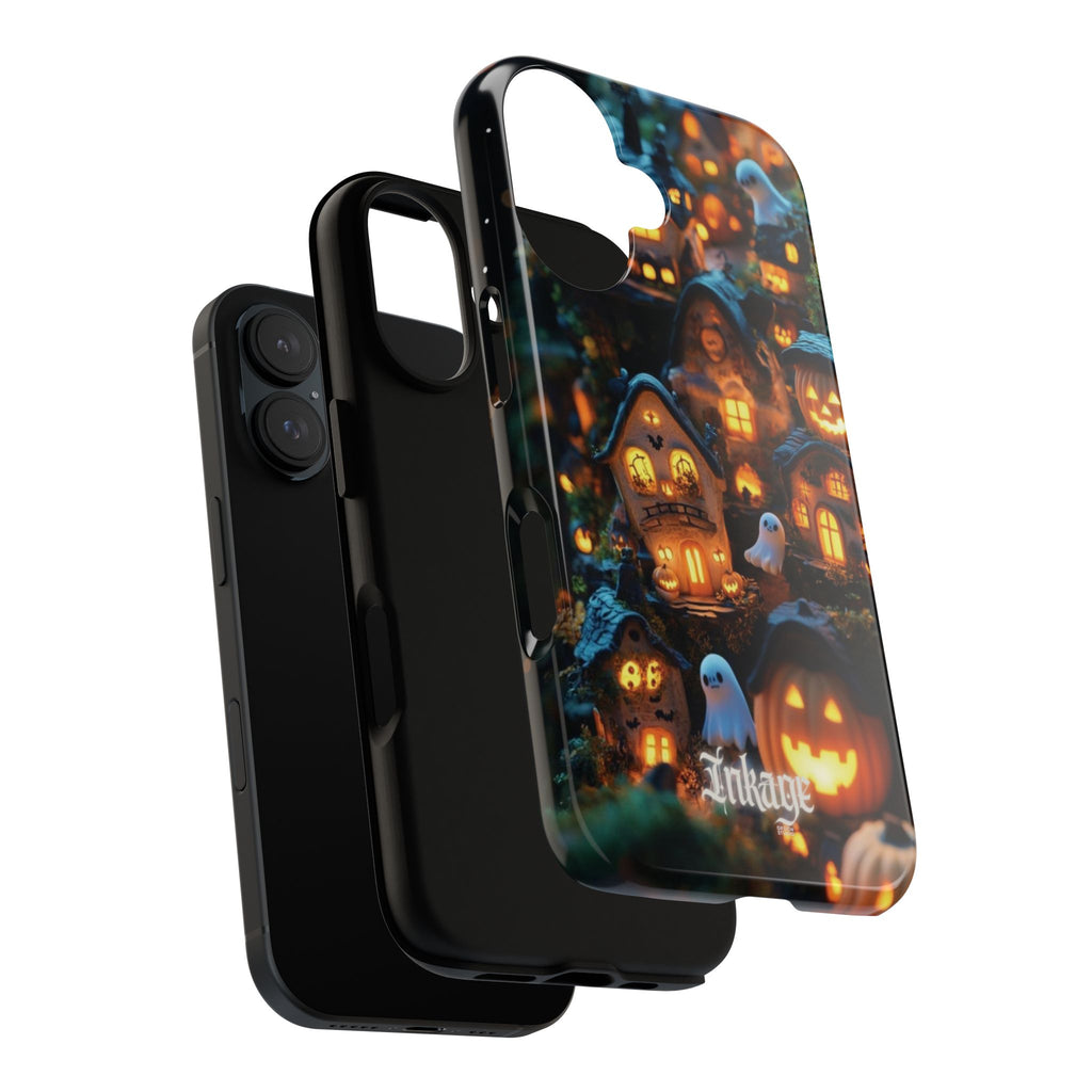 Spooky Pumpkin Village Tough Phone Cases (Season)