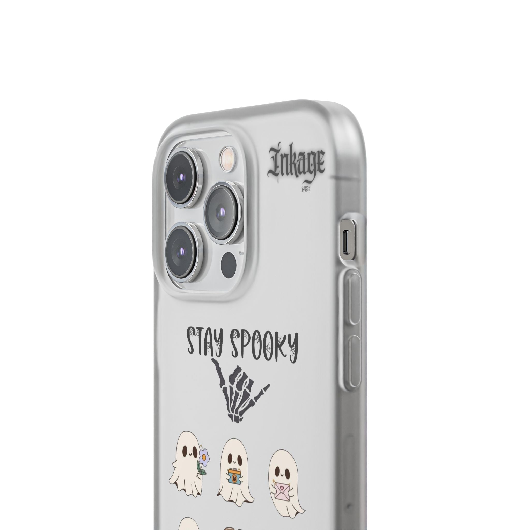 Stay Spooky Clear Phone Cases (Season)