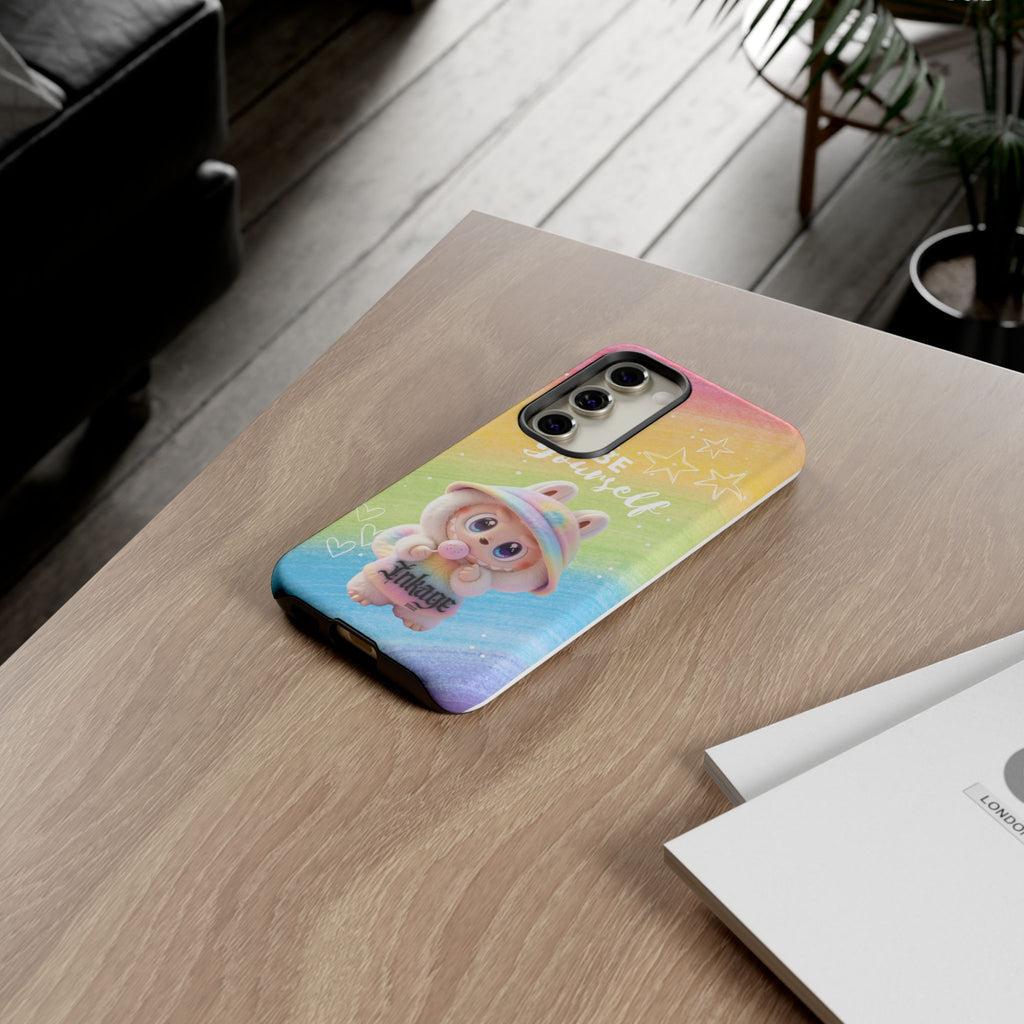 "Be Yourself" Quote Tough Phone Cases (Animation)