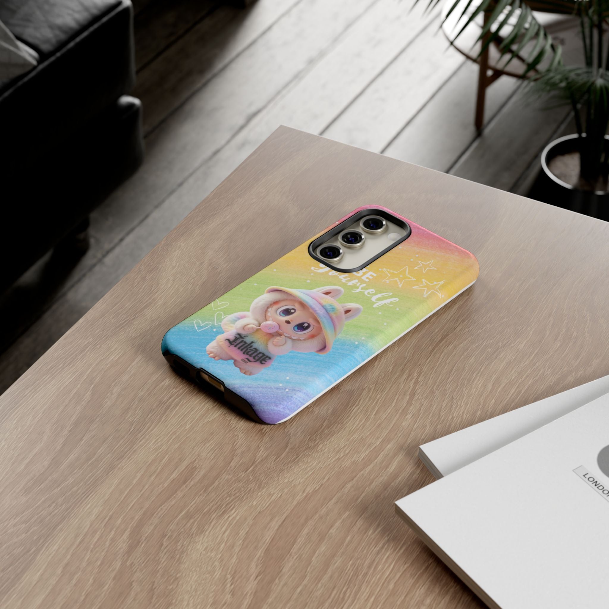 "Be Yourself" Quote Tough Phone Cases (Animation)