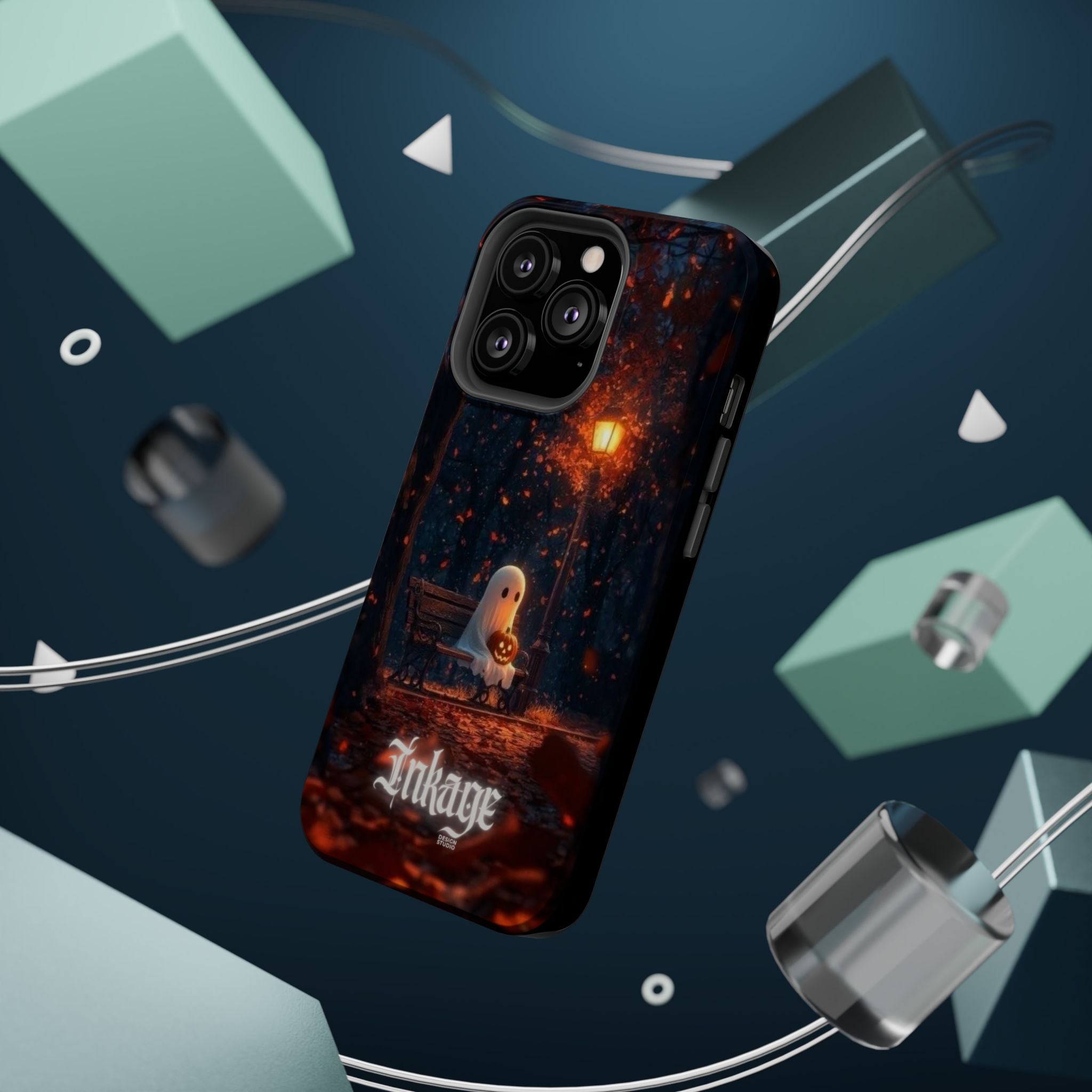 Lonely Ghost Halloween Magnetic Phone Cases (Season)