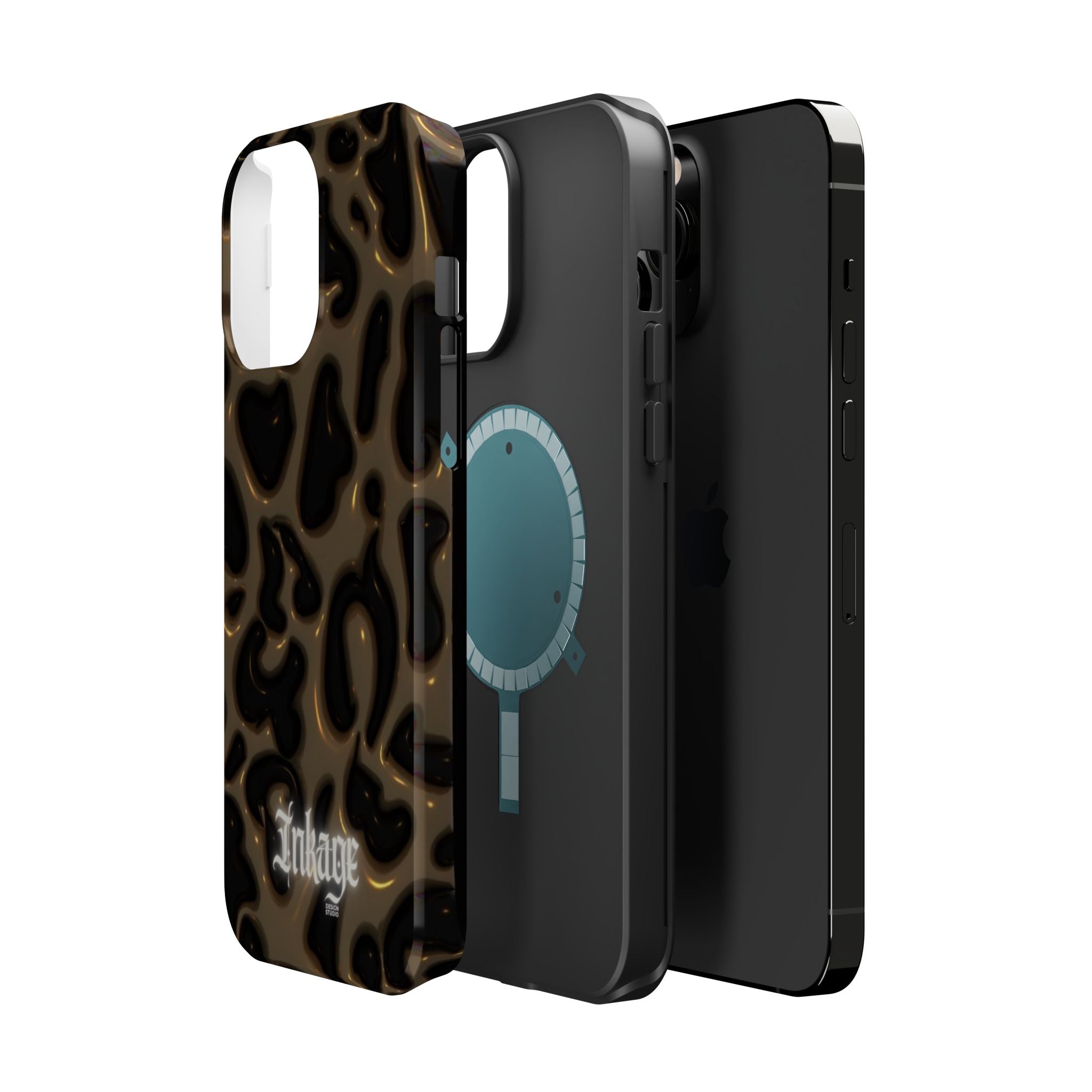 Leopard Print Magnetic Phone Cases (Minimal)