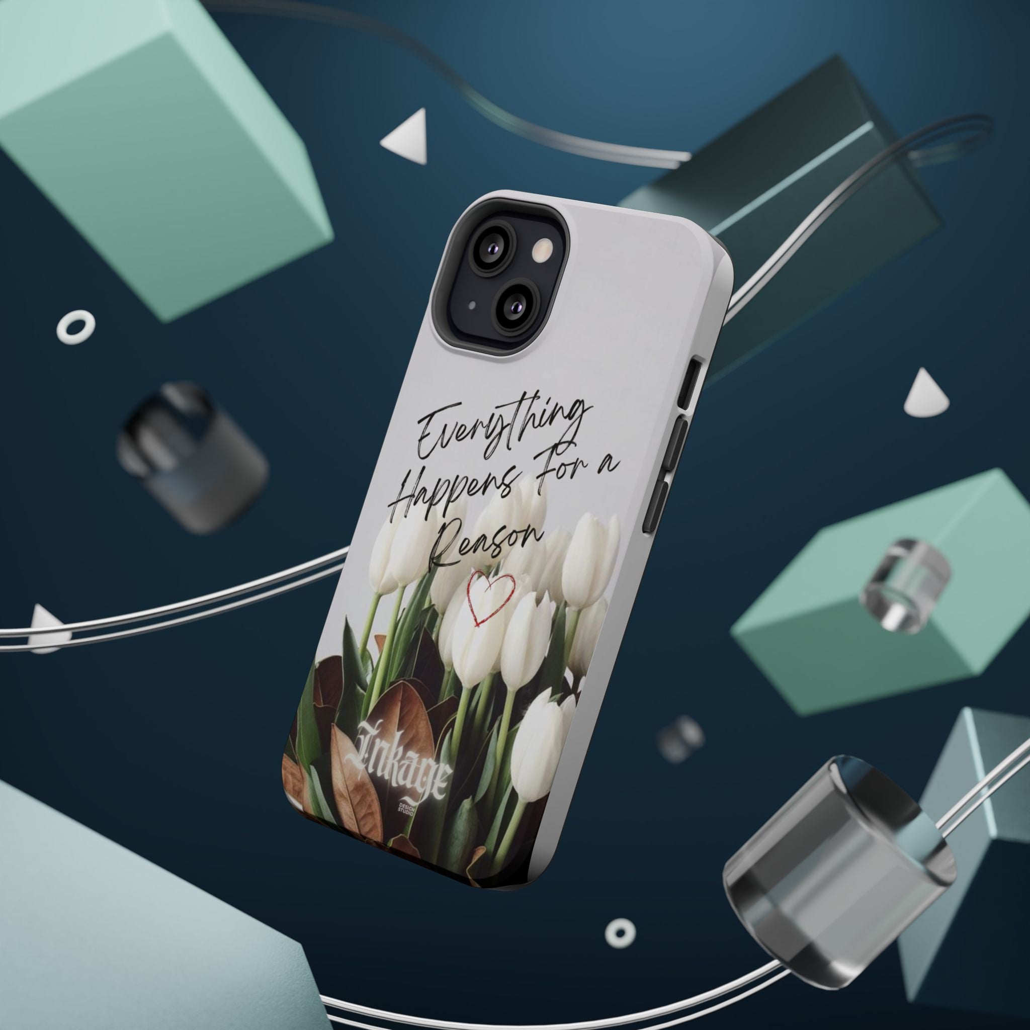 "Everything Happens for a Reason" Magnetic Phone Cases (Quote)