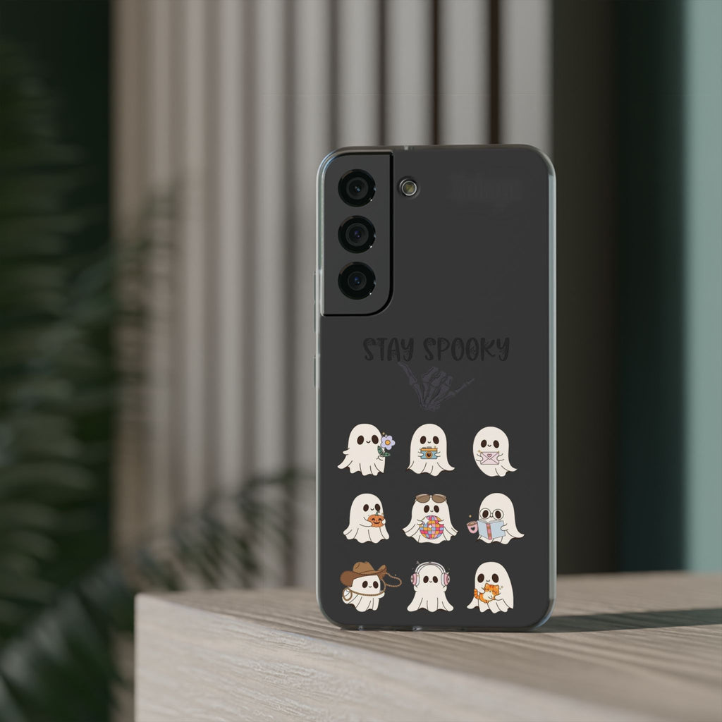 Stay Spooky Clear Phone Cases (Season)