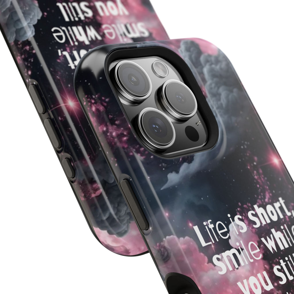 “Life is Short, Smile While You Still Have Teeth” Magnetic Phone Cases