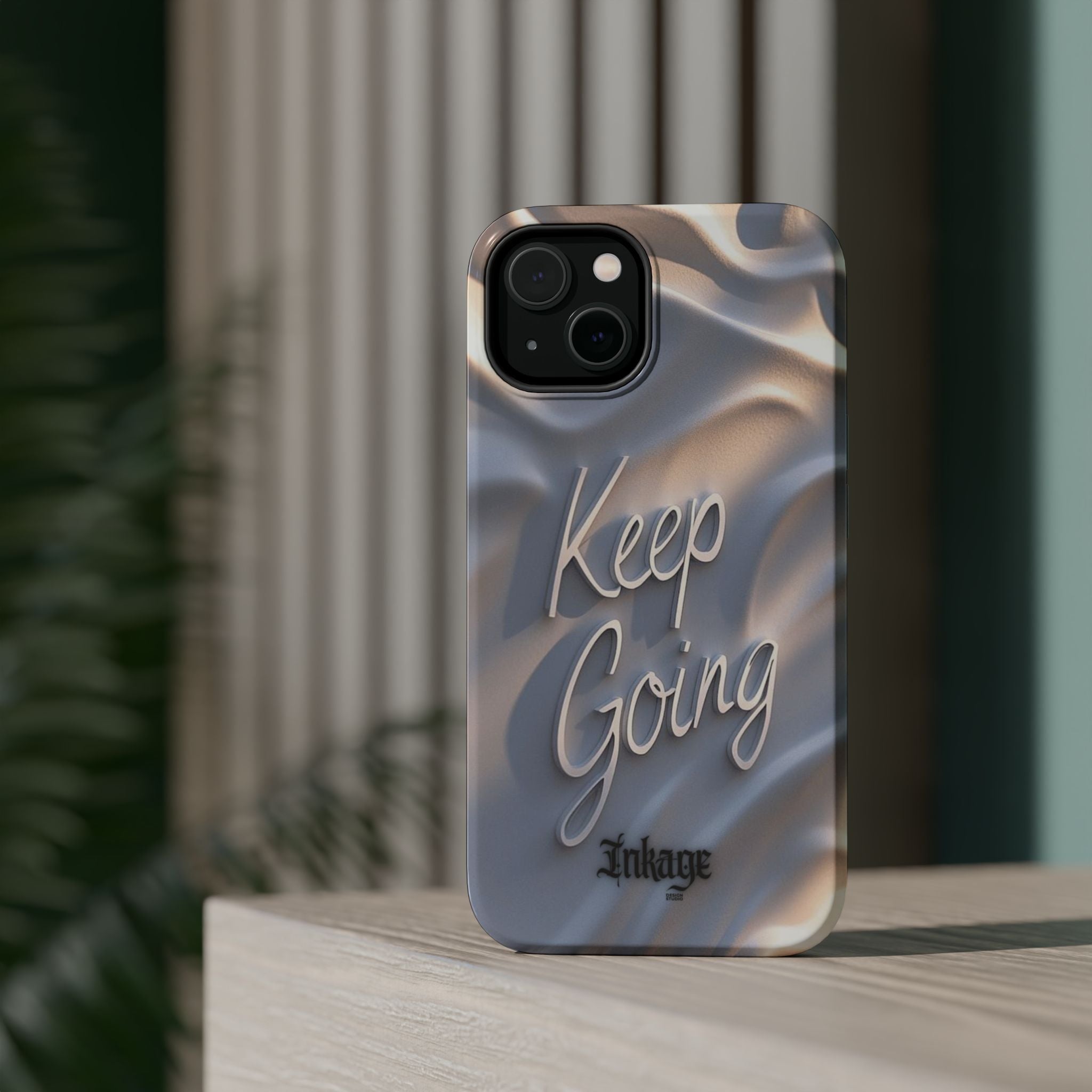 "Keep Going" Magnetic Phone Cases (Quote)