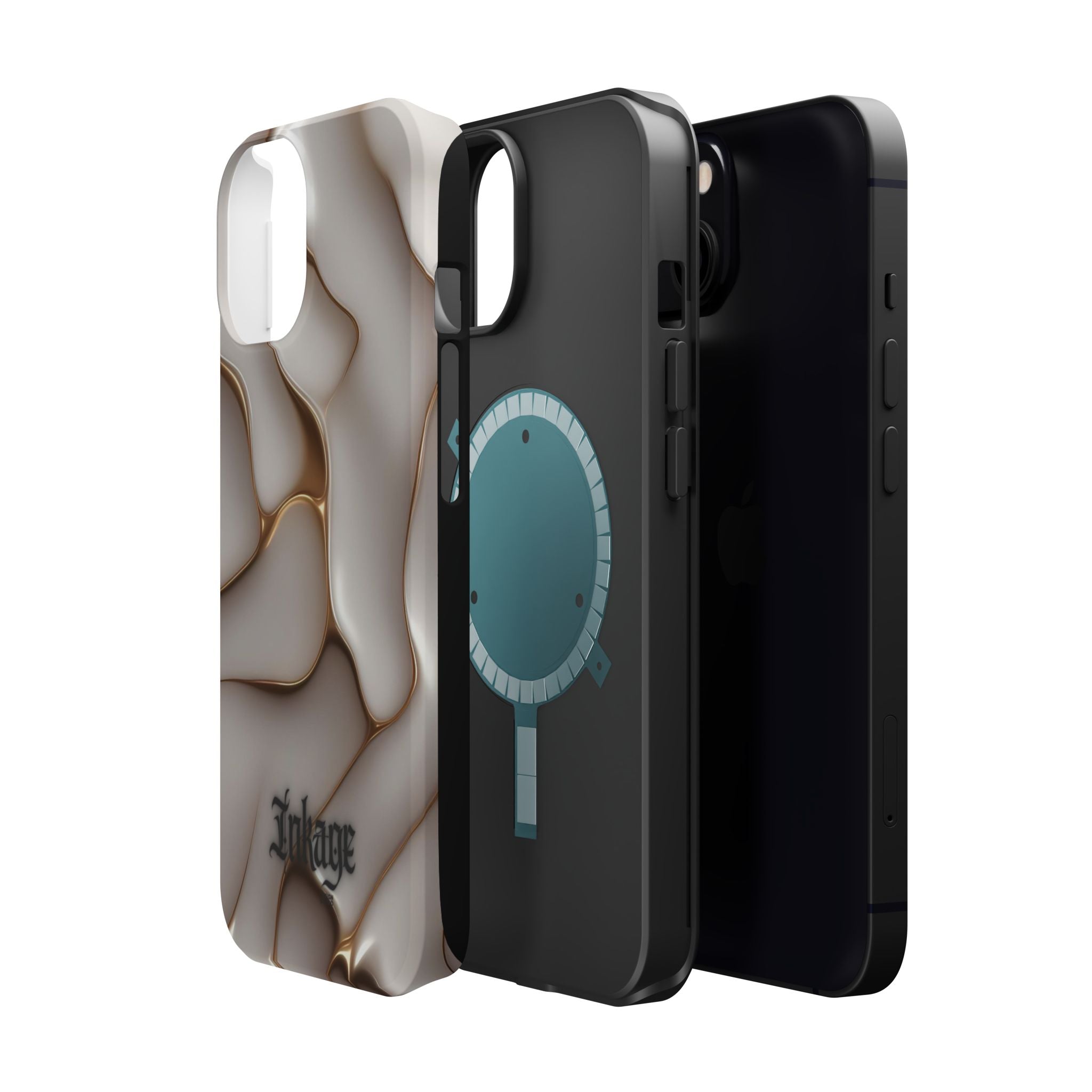 Golden Flow Magnetic Phone Cases (Minimal)