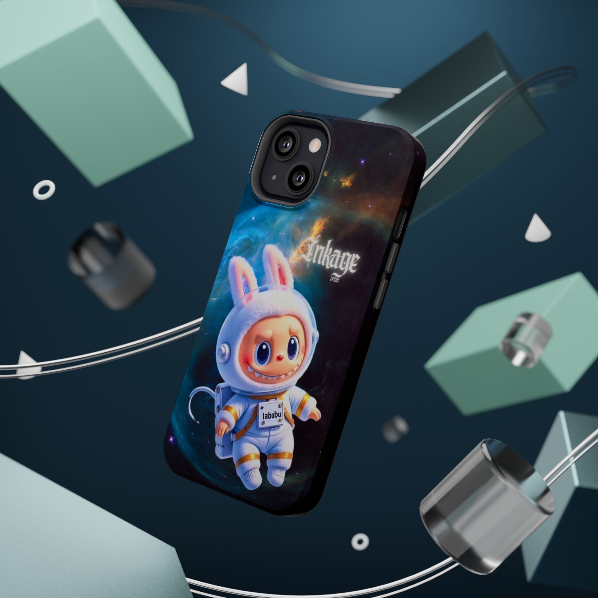 Labubu Astronaut Magnetic Phone Case