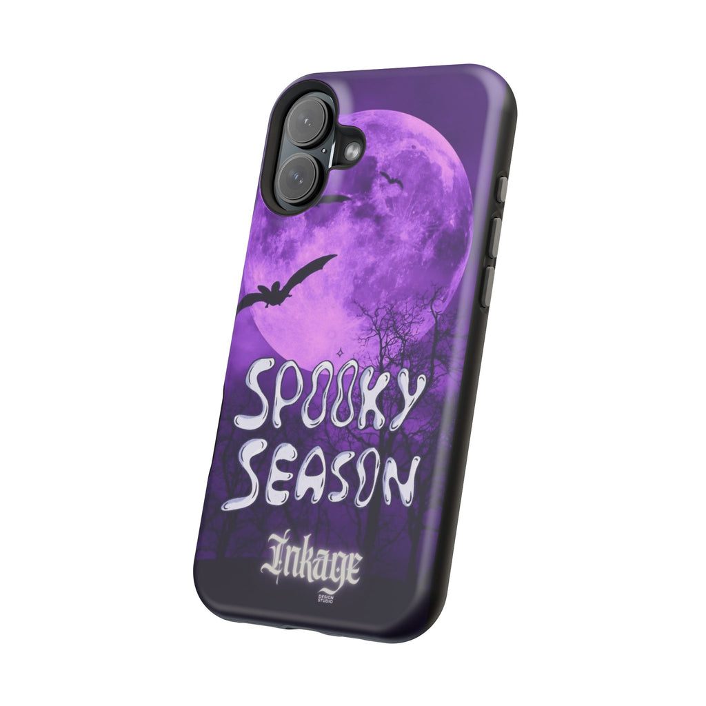Purple Spooky Season Magnetic Phone Cases (Season)
