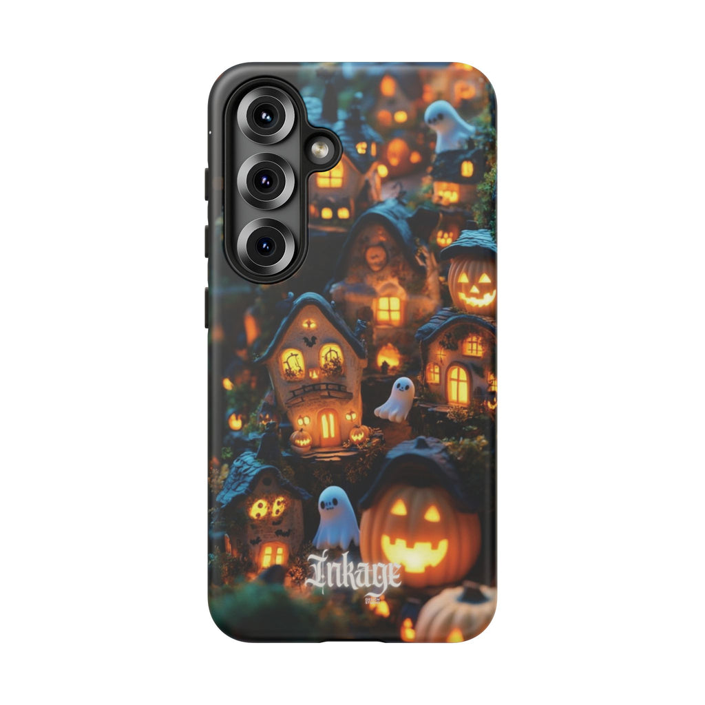 Spooky Pumpkin Village Tough Phone Cases (Season)