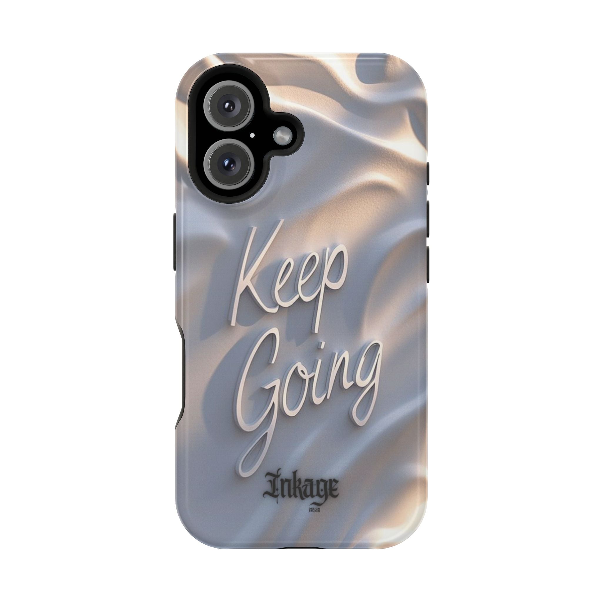 "Keep Going" Magnetic Phone Cases (Quote)