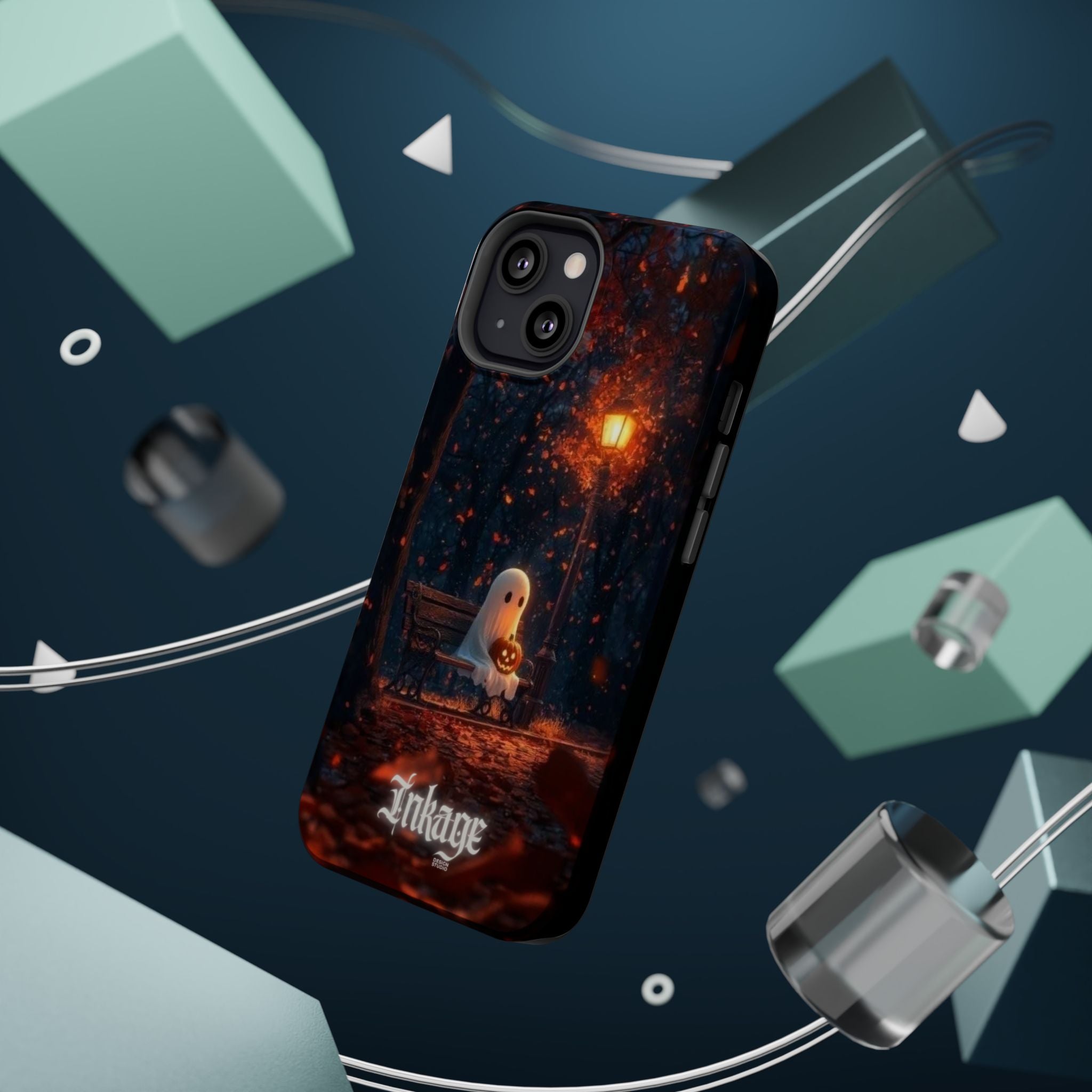 Lonely Ghost Halloween Magnetic Phone Cases (Season)