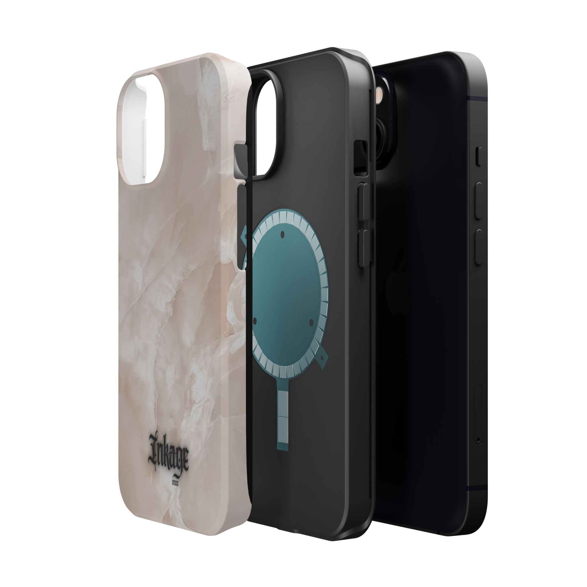 Blush Marble Magnetic Phone Cases