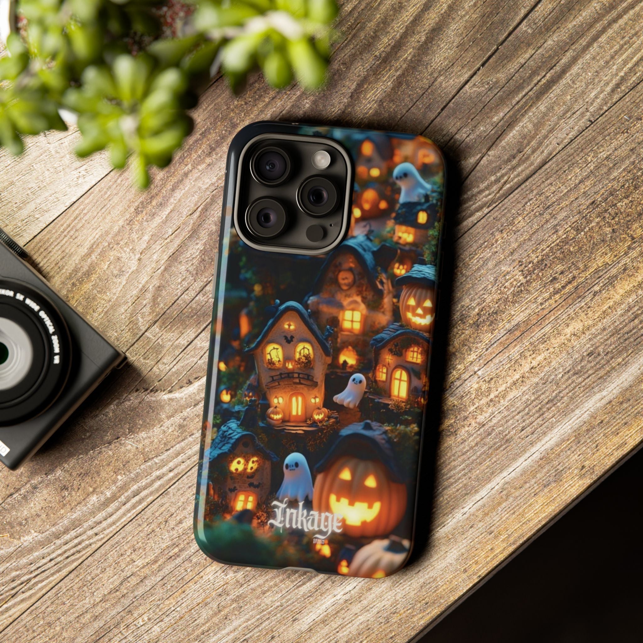 Spooky Pumpkin Village Tough Phone Cases (Season)