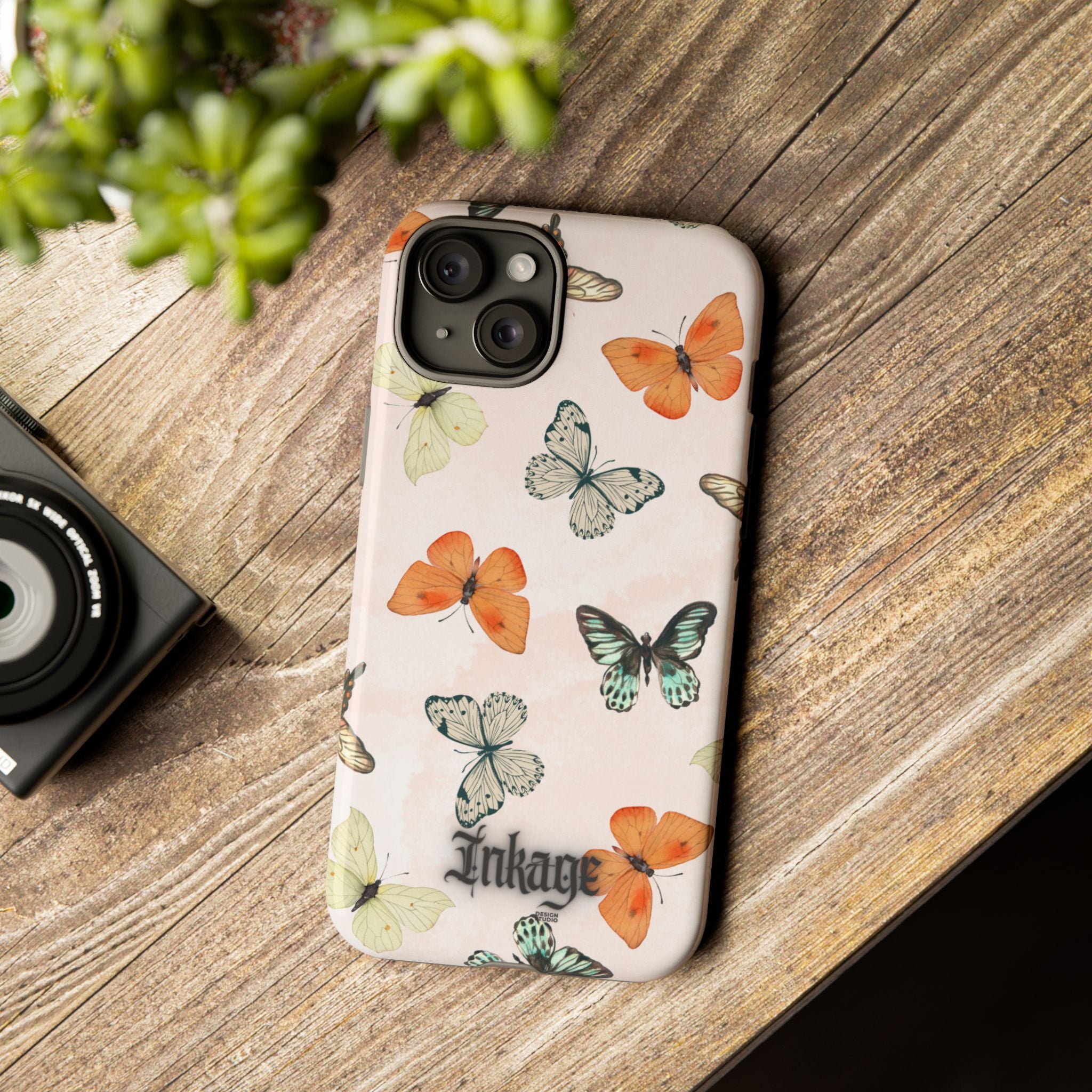 Color Butterfly Tough Phone Case