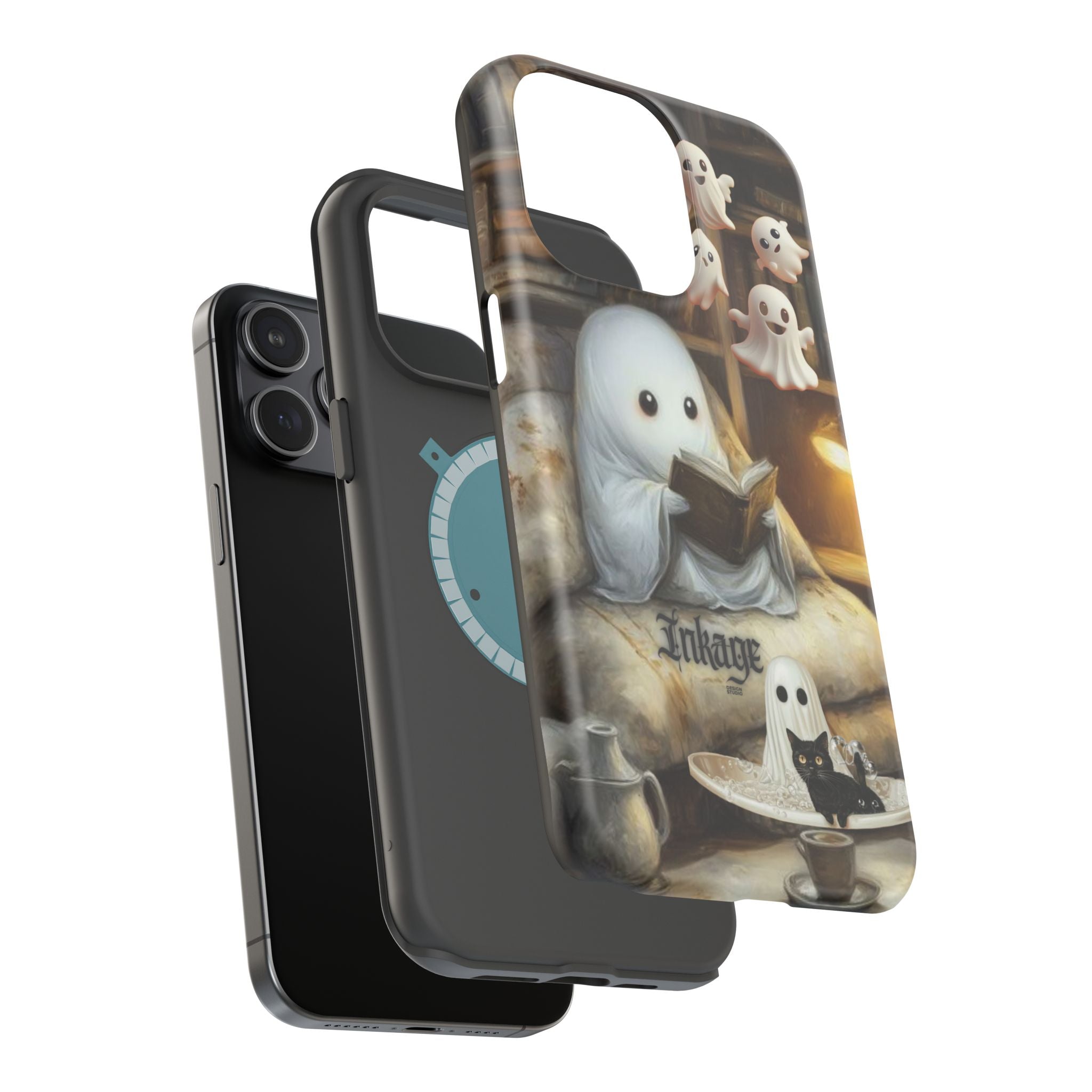Ghostly Reading Magnetic Phone Cases (Season)