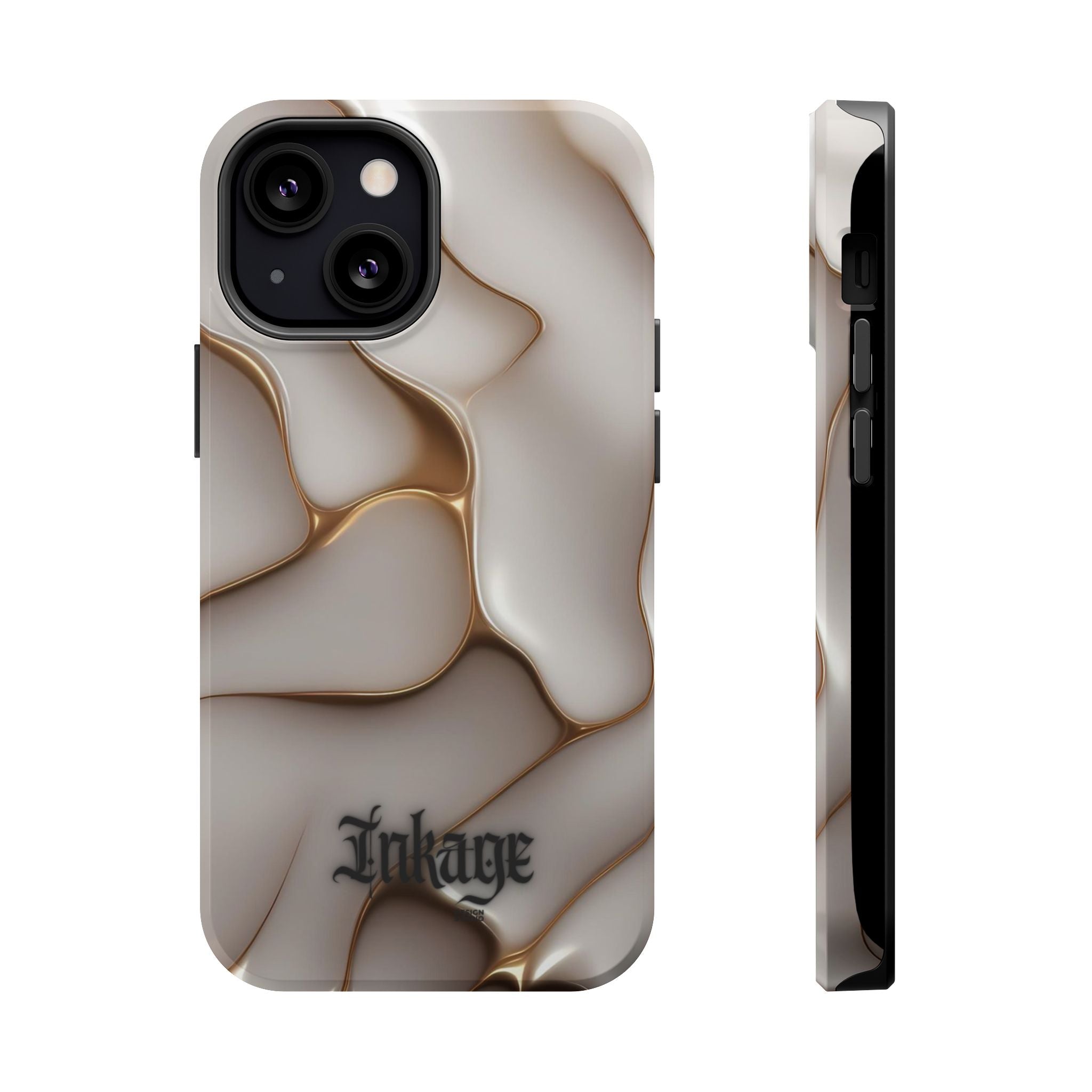 Golden Flow Magnetic Phone Cases (Minimal)