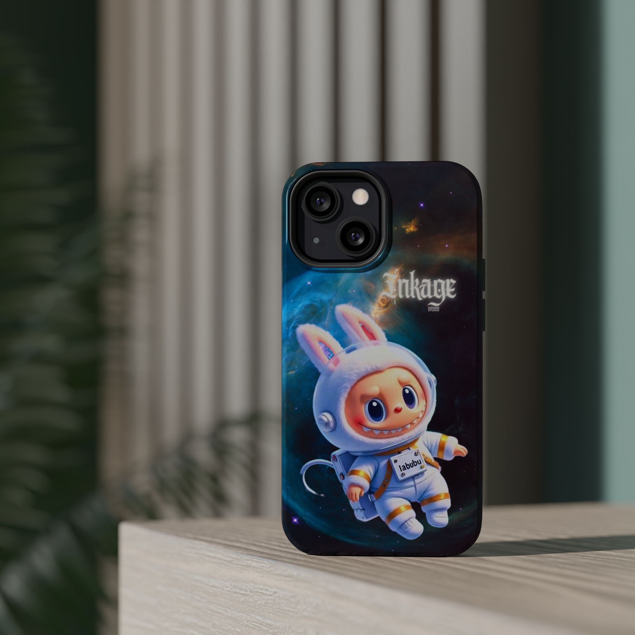 Labubu Astronaut Magnetic Phone Cases (Animation)