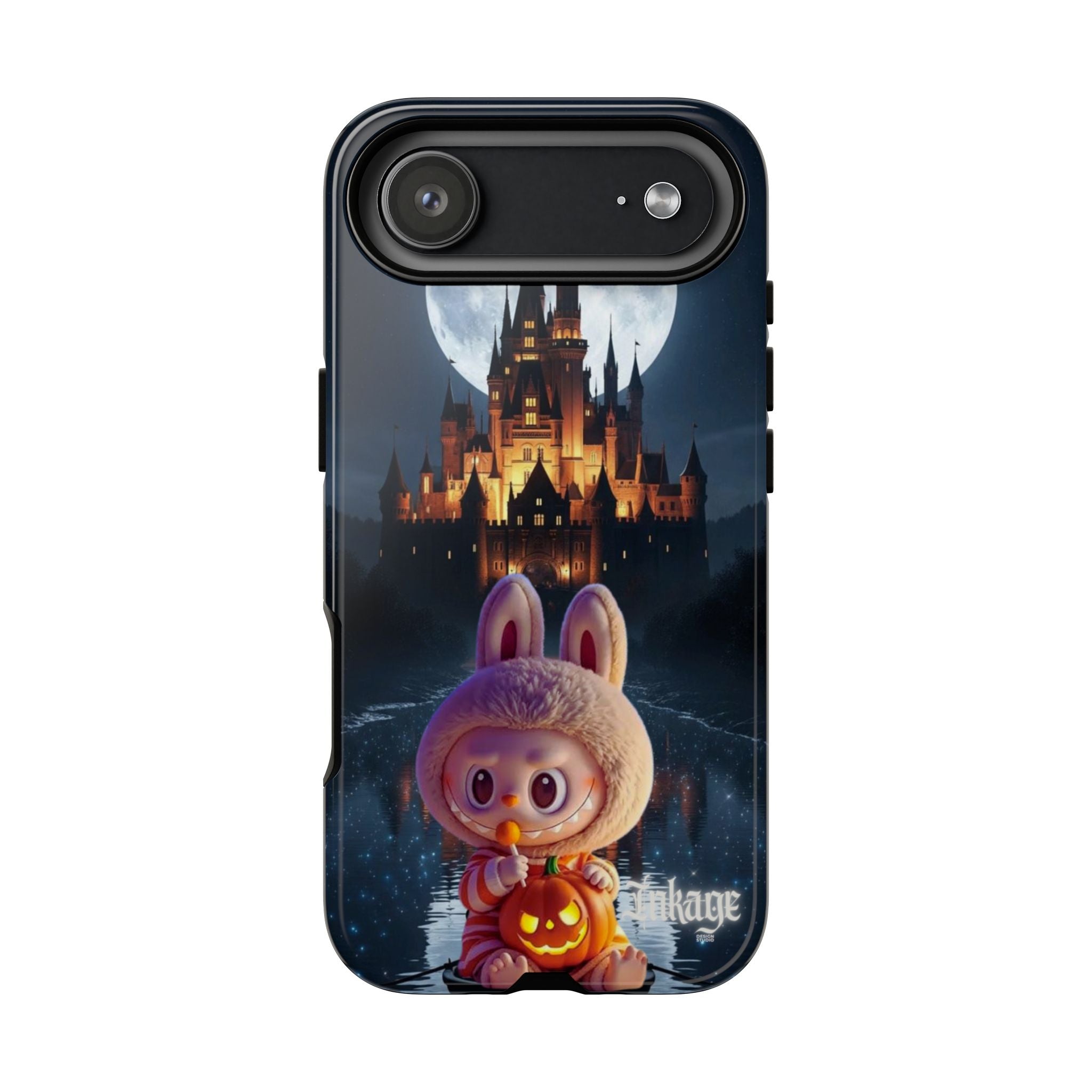 Labubu Halloween On Disney Boat Tough Phone Cases (Season, Animation)